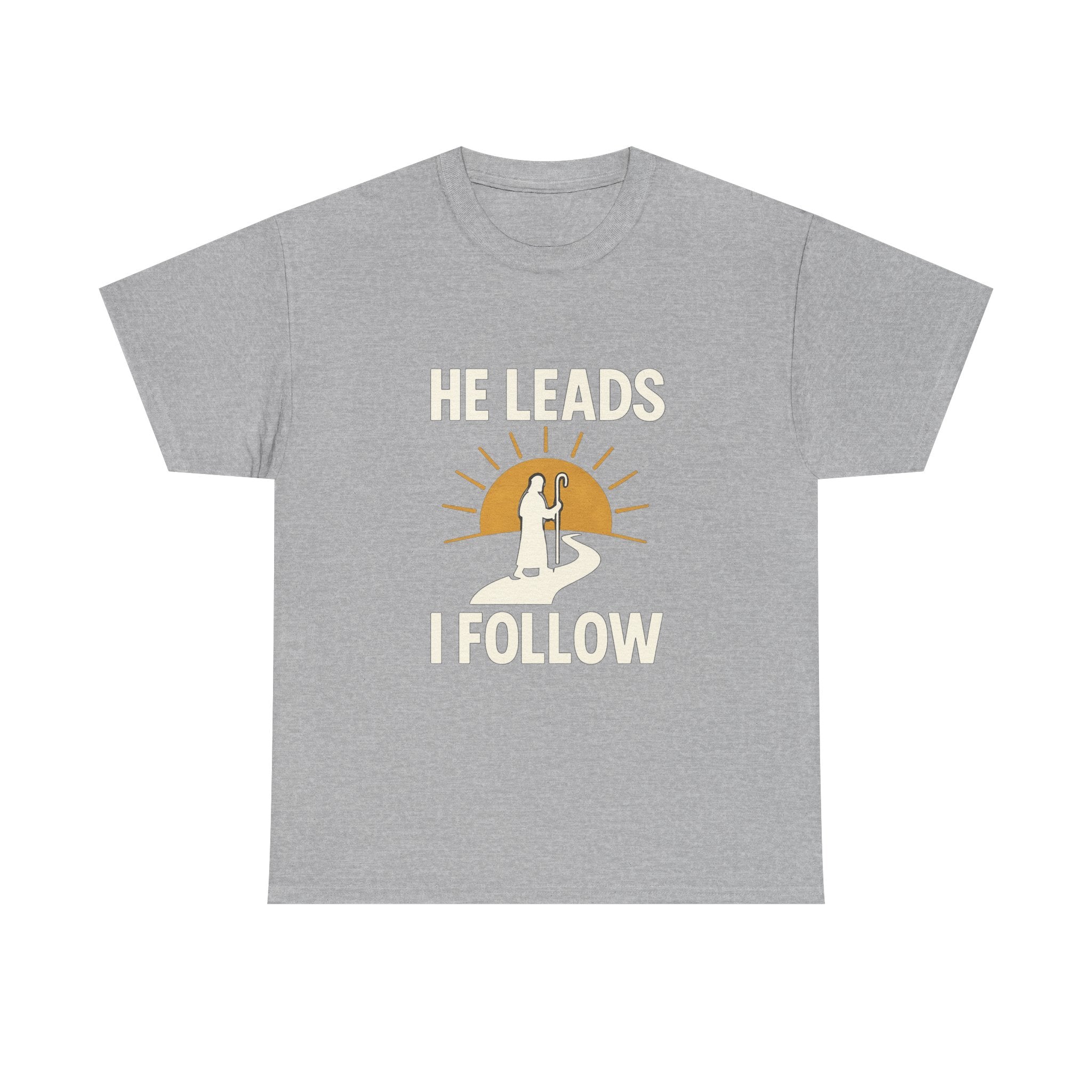 Faith Walker He Leads I Follow T-Shirt | Unique Gift | Graphic Tee