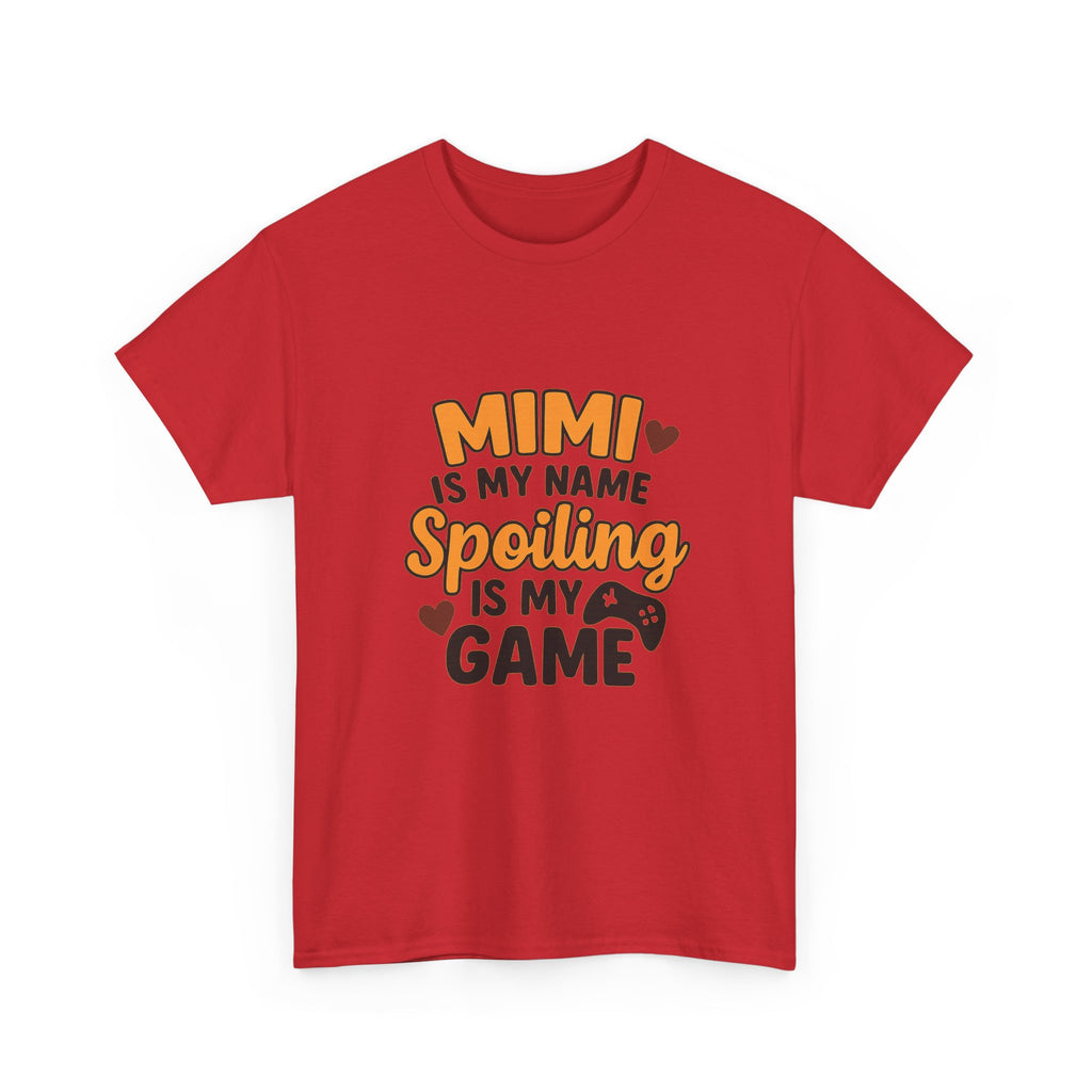 Mimi Is My Name Spoiling Is My Game T-Shirt | Unique Gift | Graphic Tee
