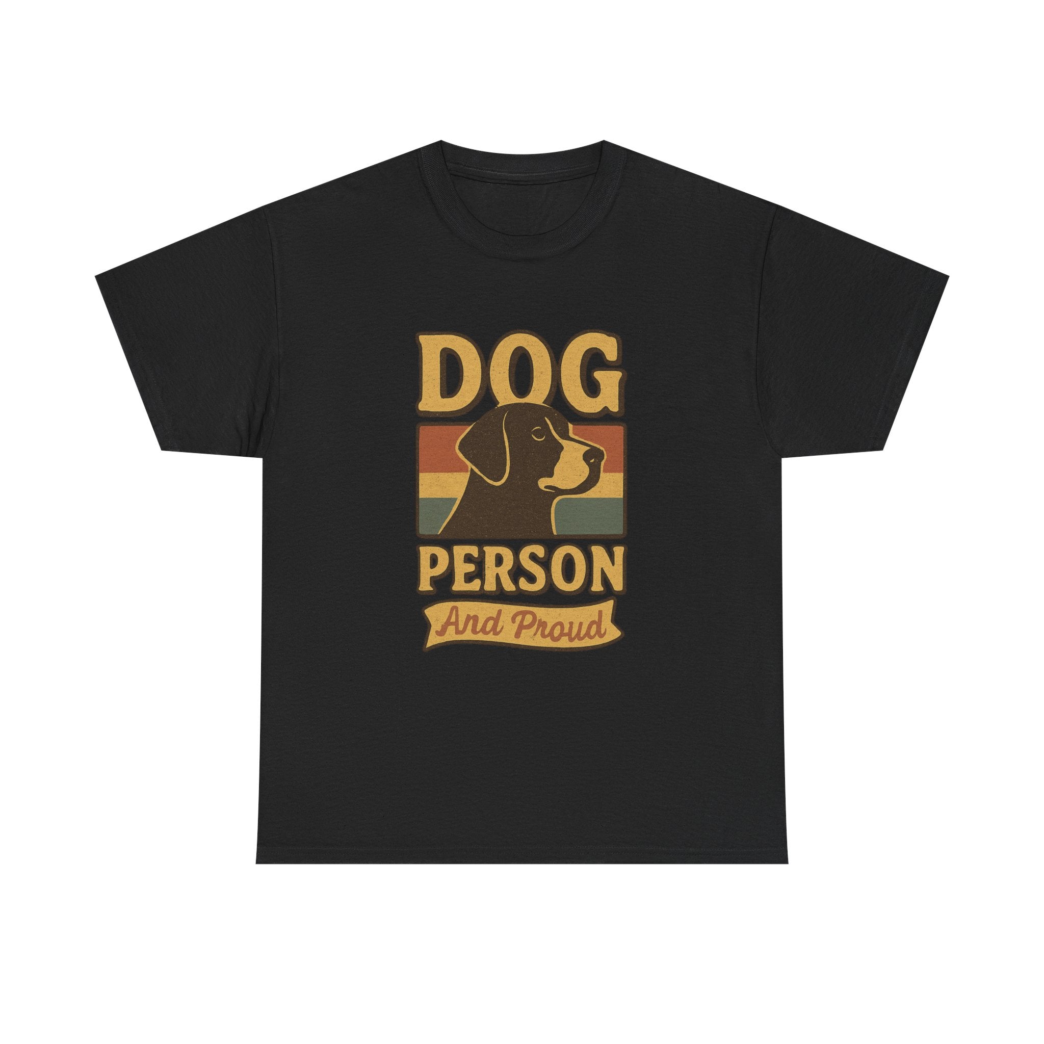 Dog Person Not A Cat Person T-Shirt | Funny Dog Lover Humor | Graphic Tee