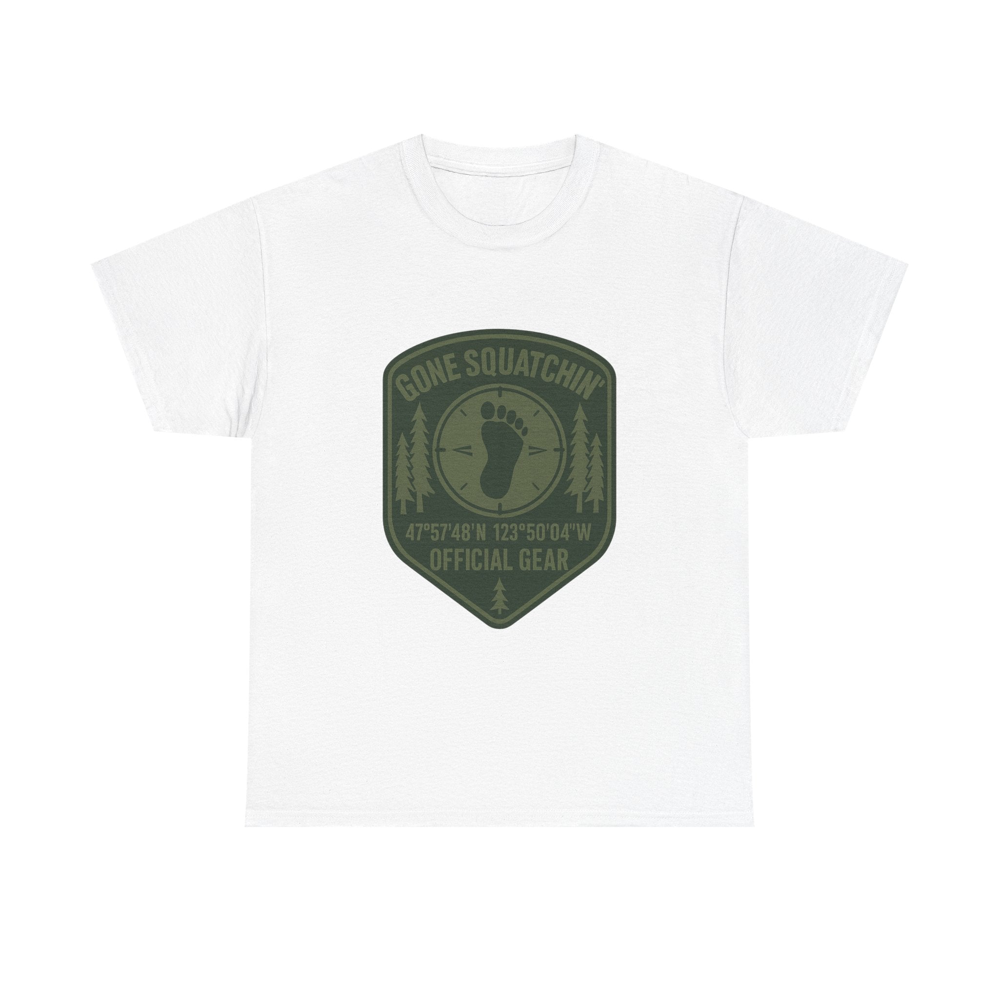 Gone Squatchin Official Gear T-Shirt | Unique Gift | Graphic Tee