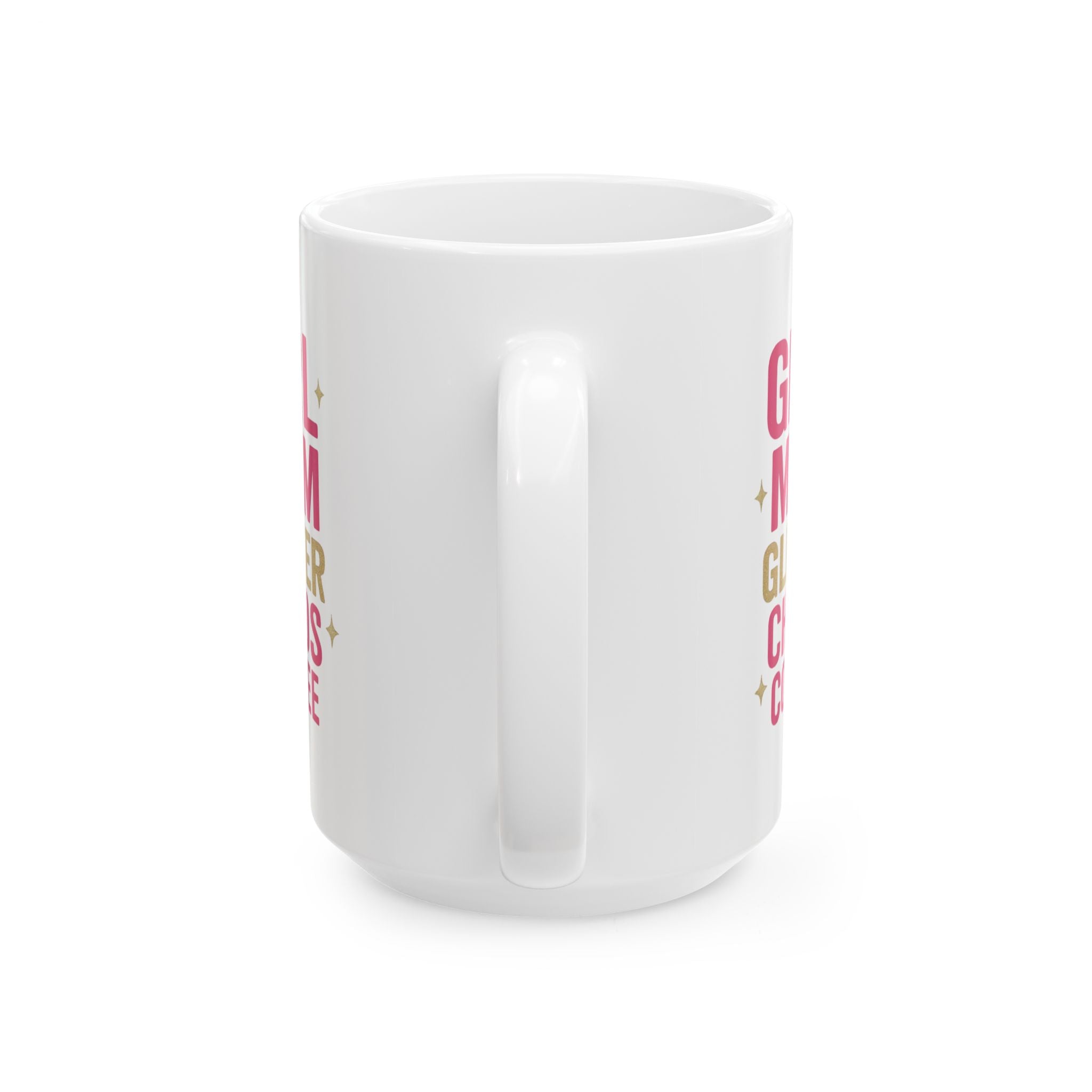 Girl Mom Glitter Chaos Coffee Coffee Mug | Gift for Mom | Ceramic Mug