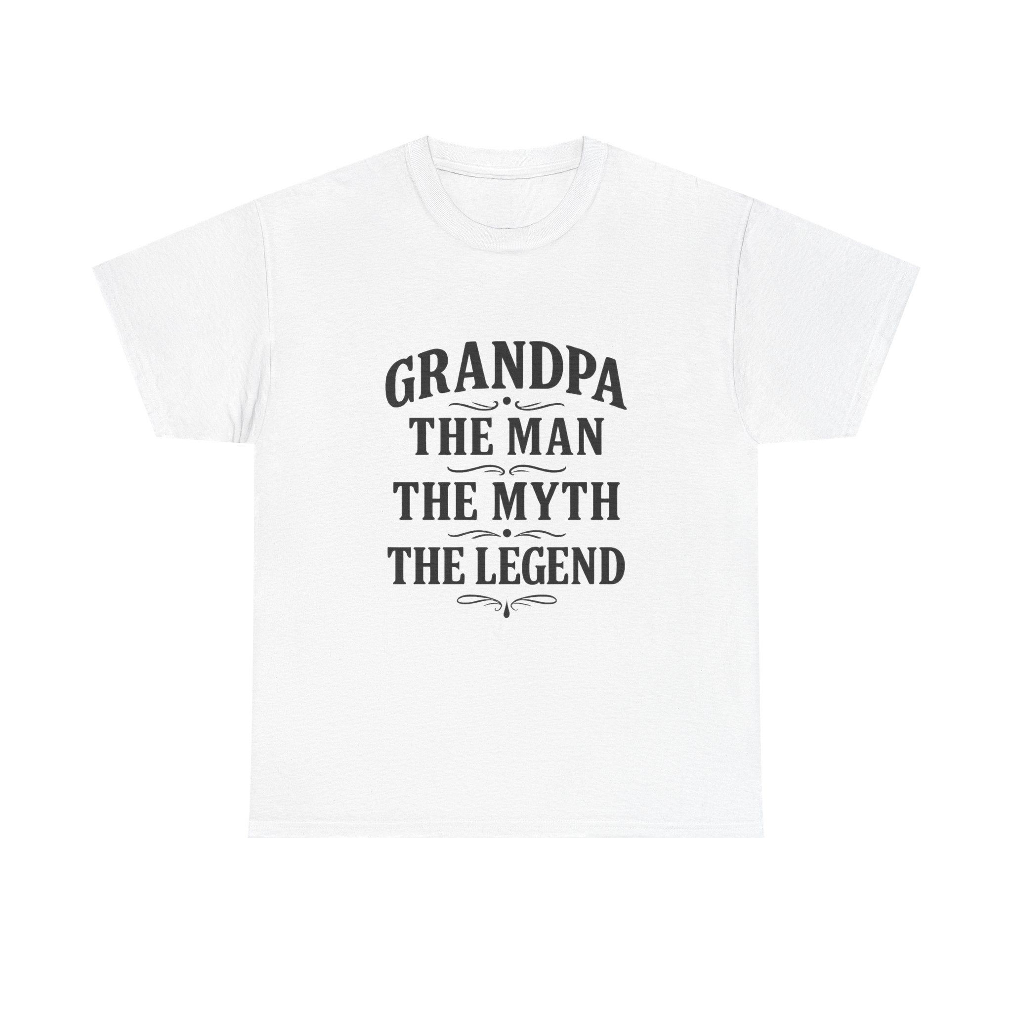 Grandpa The Man The Myth The Legend T-Shirt | Gift for Grandpa | Graphic Tee