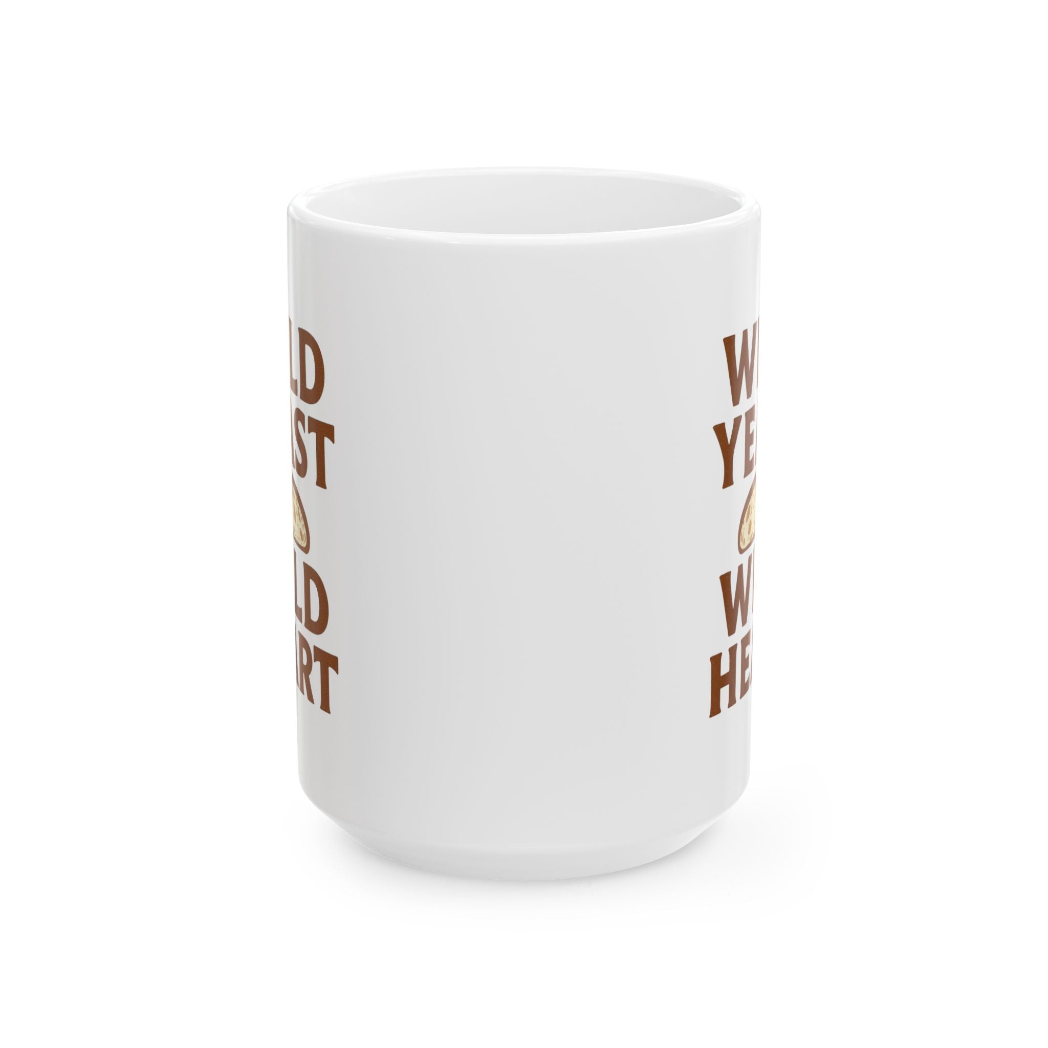 Sourdough Baker Wild Yeast Wild Heart Coffee Mug | Baker Gift | Ceramic Mug