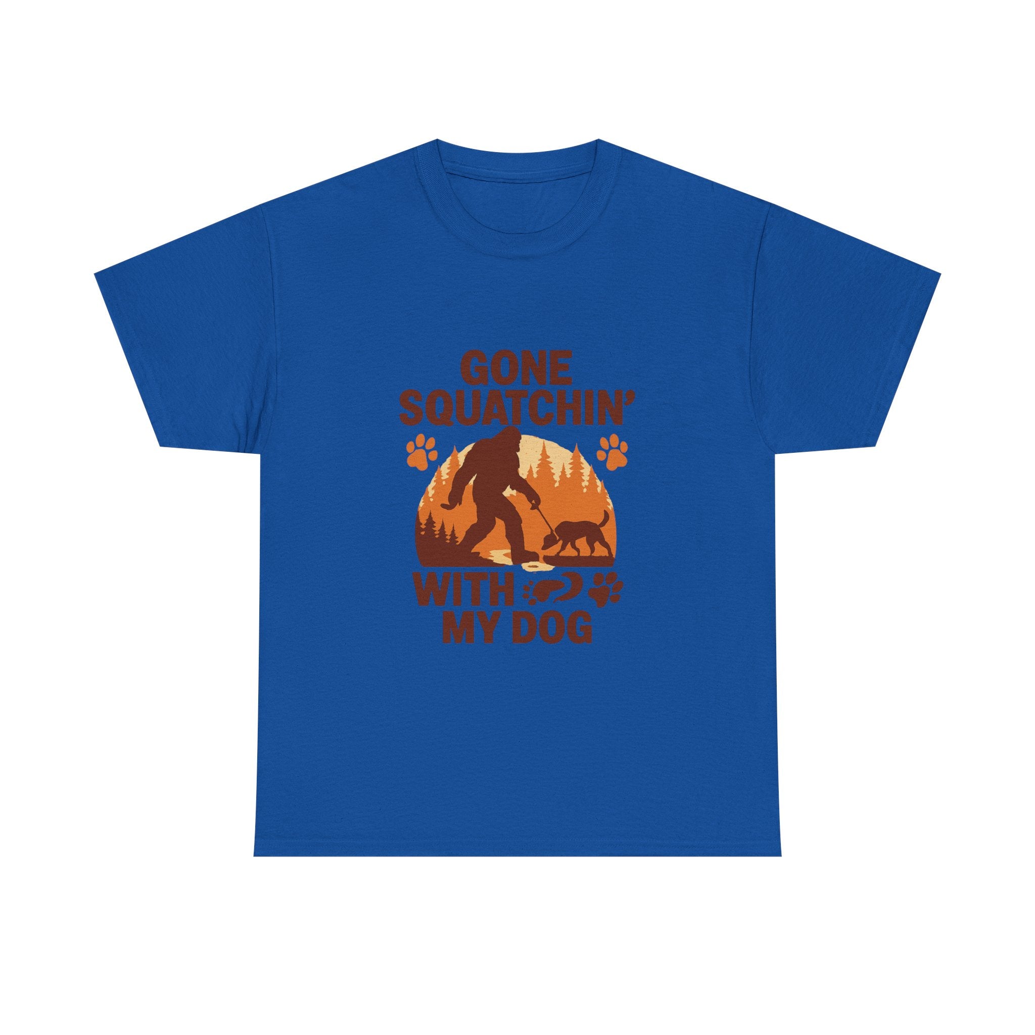 Gone Squatchin With My Dog T-Shirt | Dog Lover Gift | Graphic Tee
