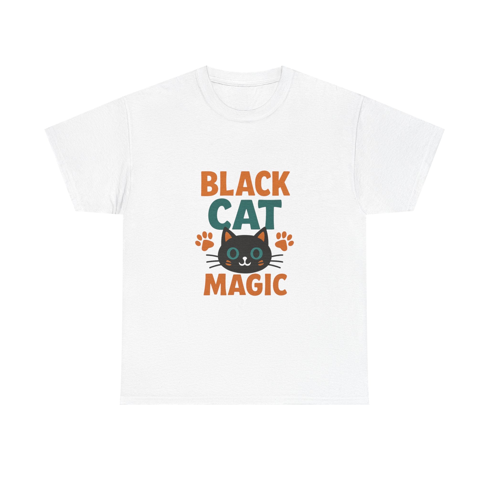 Black Cats Are Good Luck To Me T-Shirt | Cat Superstition Humor | Graphic Tee