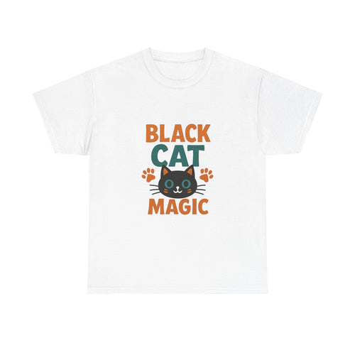 Black Cats Are Good Luck To Me T-Shirt | Cat Superstition Humor | Graphic Tee