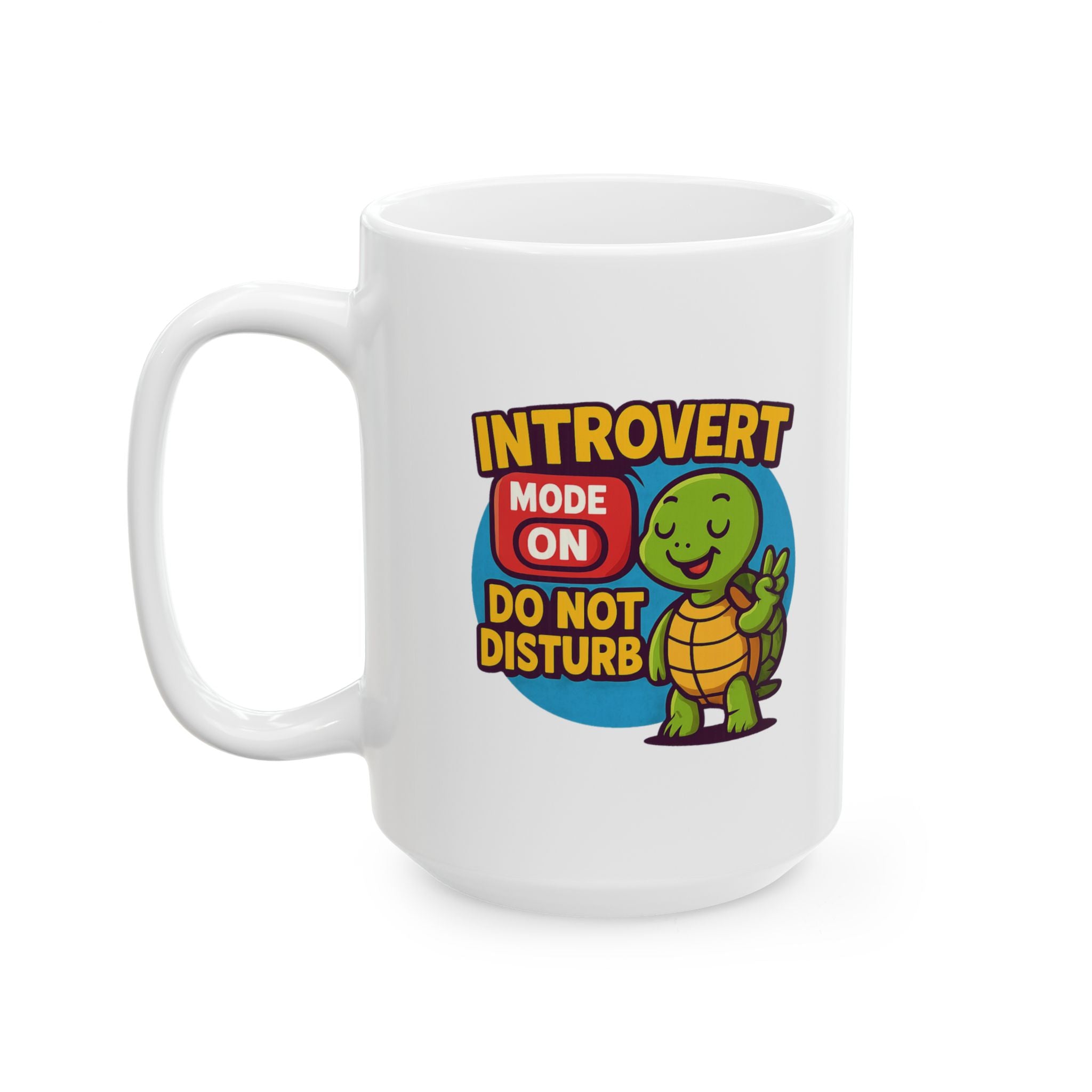 Certified Introvert No New Friends Coffee Mug | Funny Introvert Gift | Ceramic Mug