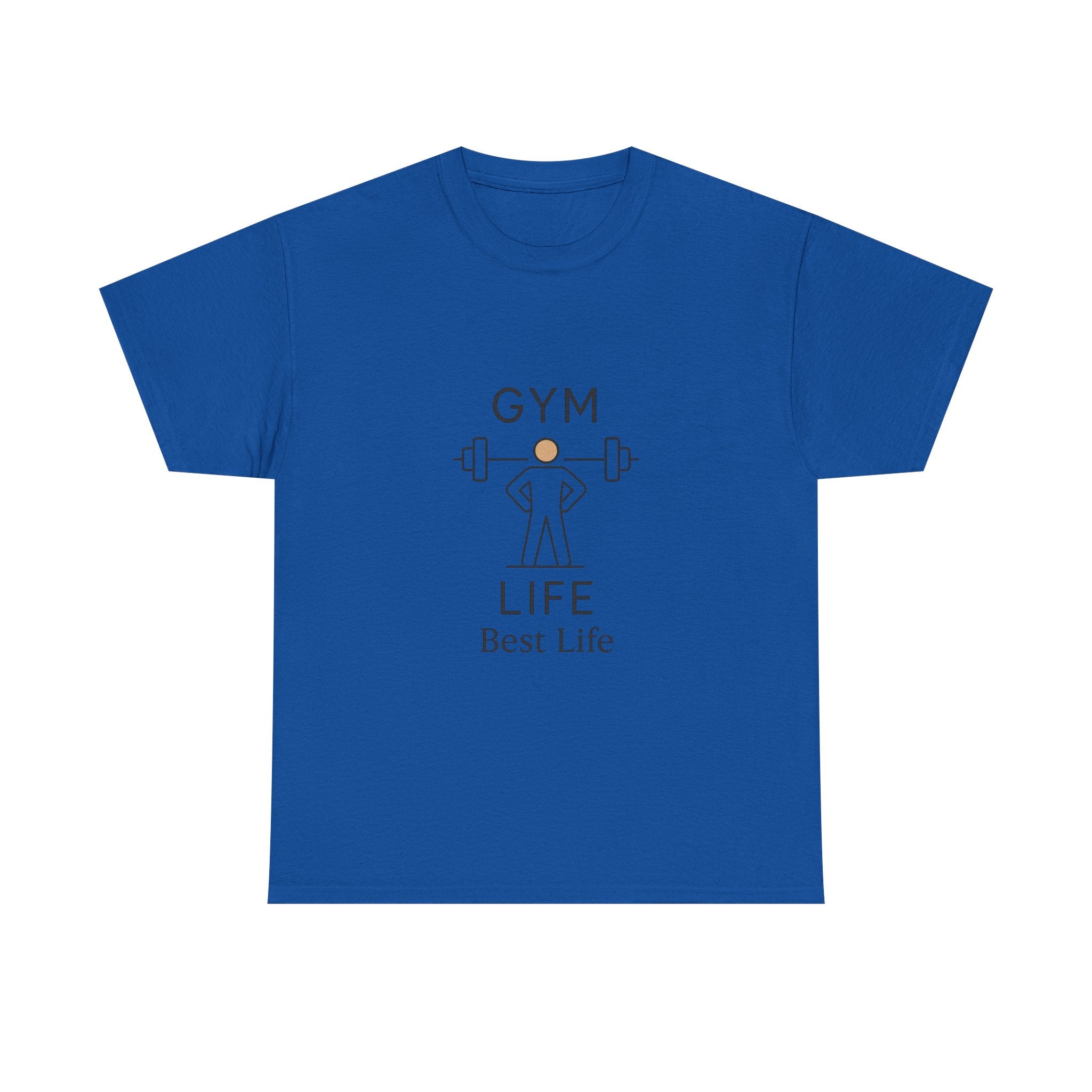 Gym Life Coffee And Iron T-Shirt | Funny Fitness Gift | Graphic Tee