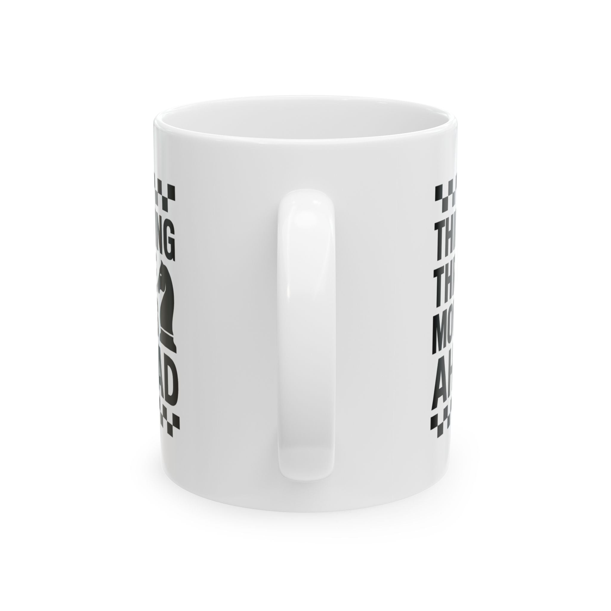 Chess Player Thinking Three Moves Ahead Coffee Mug | Unique Gift | Ceramic Mug