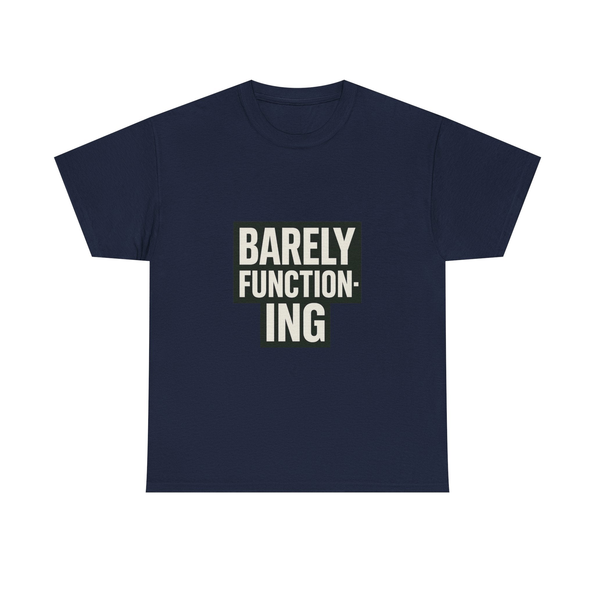 System Status Barely Online Send Coffee T-Shirt | Funny Gift | Graphic Tee