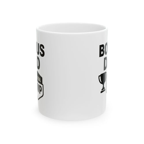 Bonus Dad Stepdad Hero Coffee Mug | Gift for Dad | Ceramic Mug