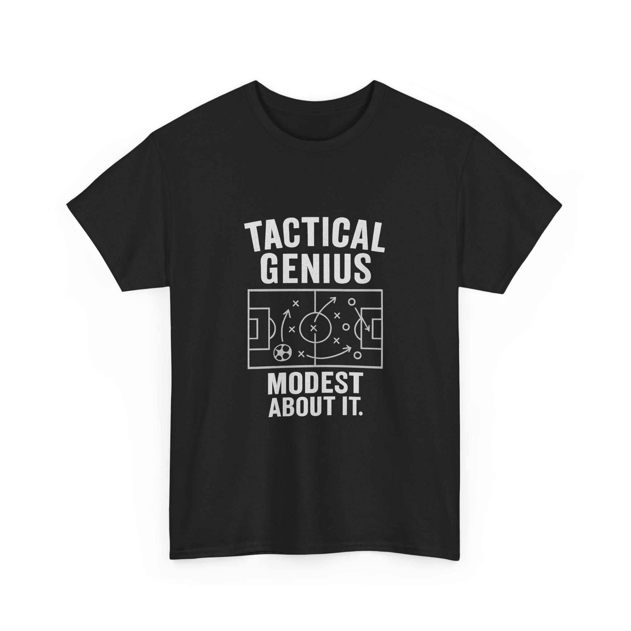Soccer Coach Tactical Genius Modest About It T-Shirt | Unique Gift | Graphic Tee