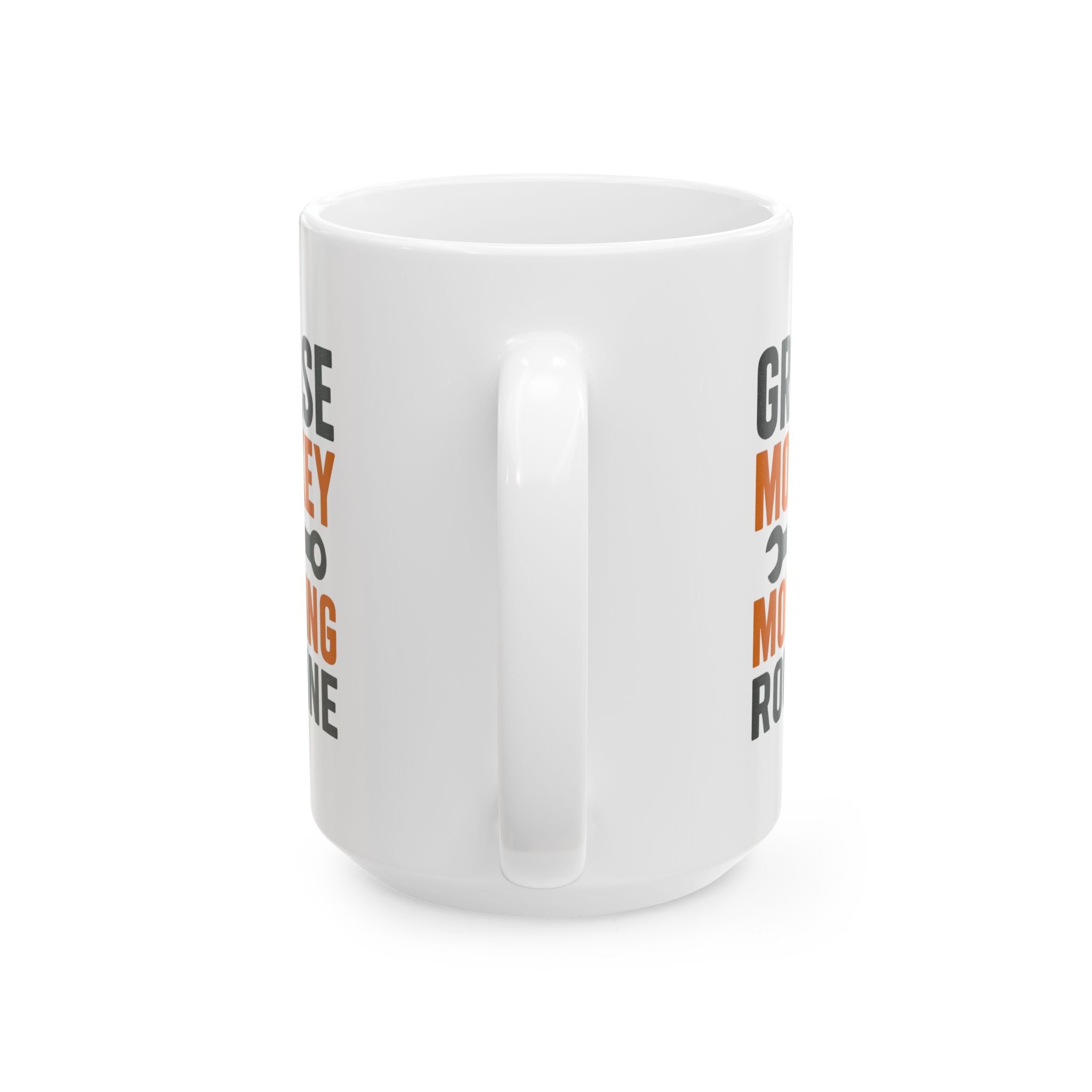Mechanic Grease Monkey Morning Routine Coffee Mug | Mechanic Gift | Ceramic Mug