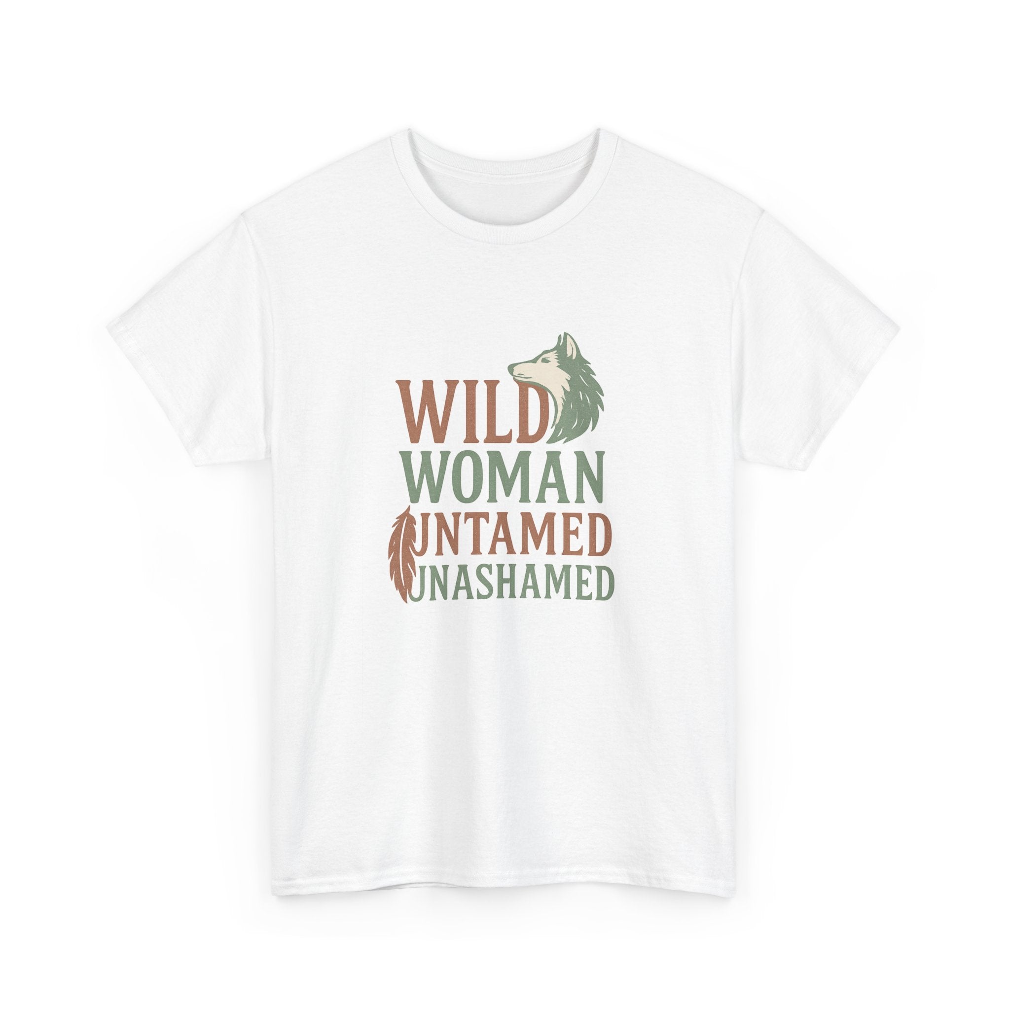 Wild Woman Untamed and Unashamed T-Shirt | Unique Gift | Graphic Tee