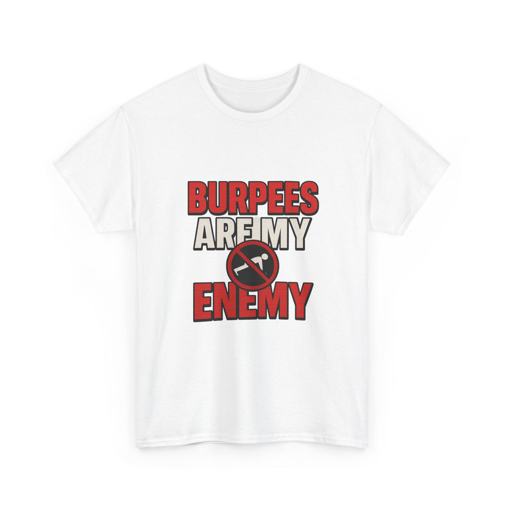 Bootcamp Veteran Burpees Are My Enemy T-Shirt | Veteran Gift | Graphic Tee