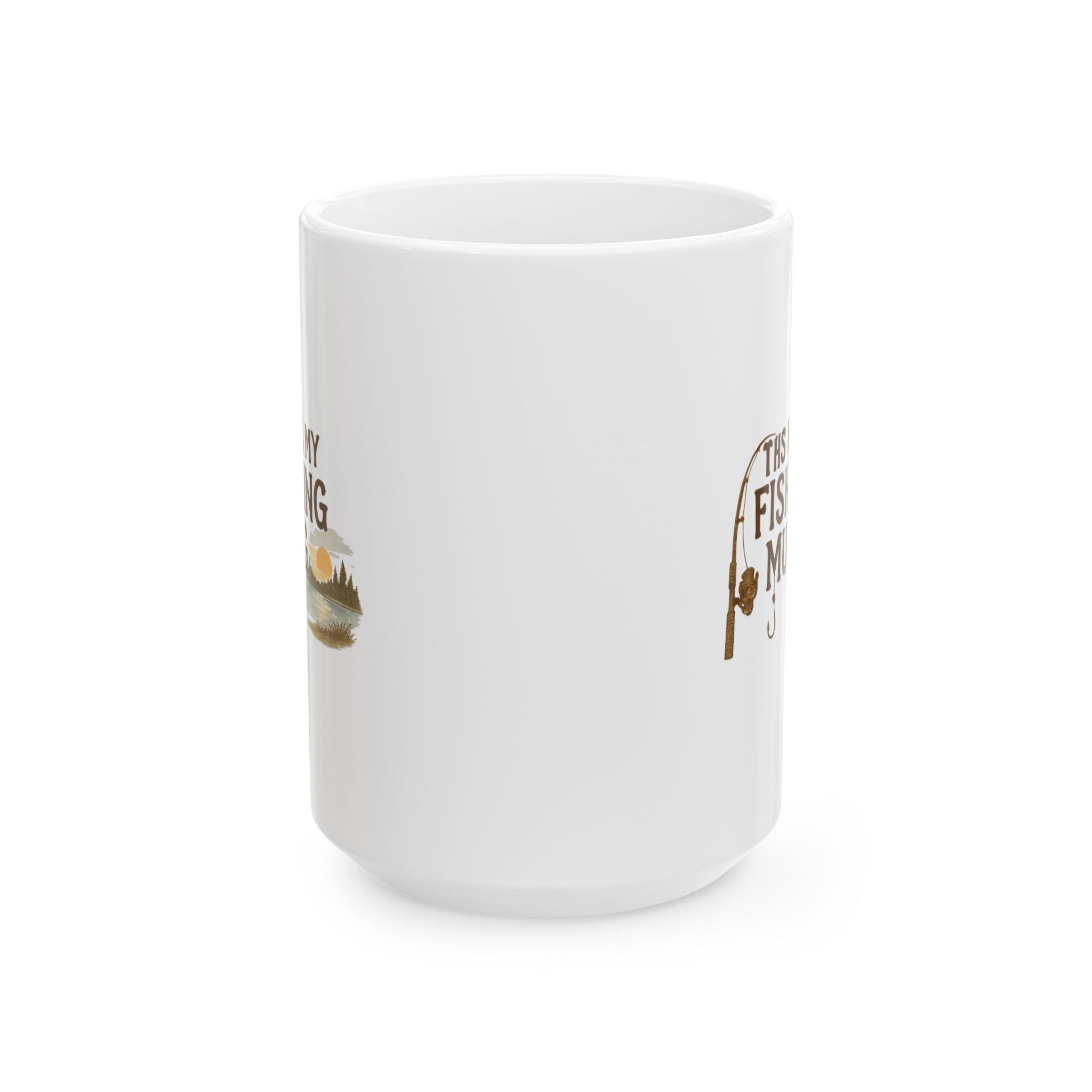 This Is My Fishing Mug Outdoors Coffee Mug | Fishing Lover Gift | Ceramic Mug
