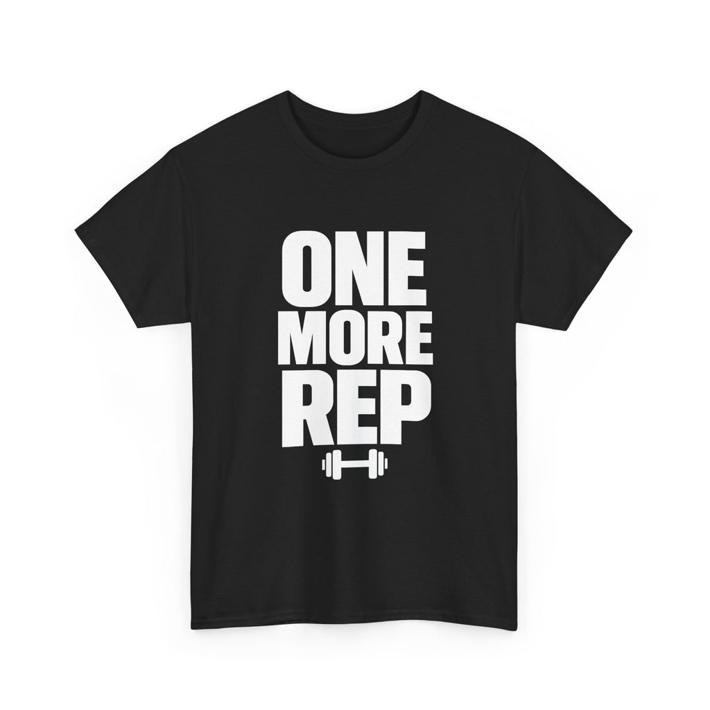 One More Rep Gym Motivation T-Shirt | Unique Gift | Graphic Tee