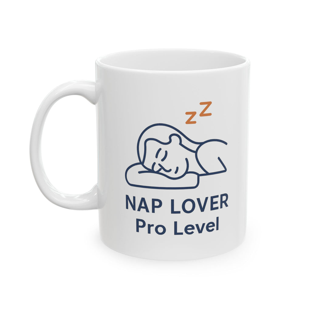 Powered By Naps And This Coffee Coffee Mug | Funny Nap Humor | Ceramic Mug