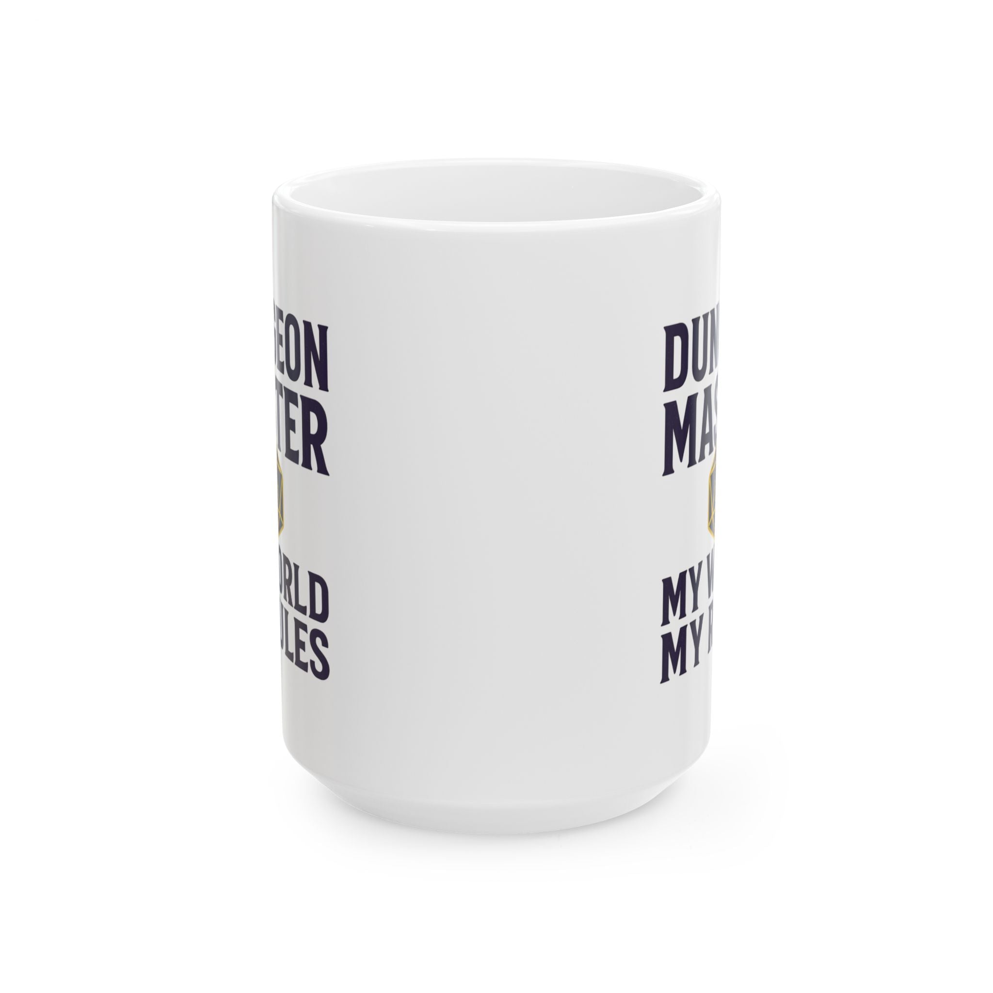 Dungeon Master My World My Rules Coffee Mug | Unique Gift | Ceramic Mug