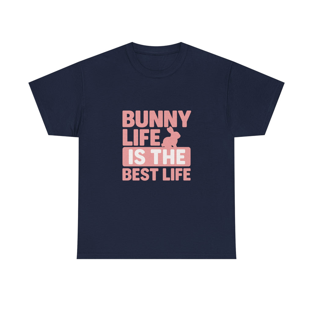 Rabbit Mom Bunny Life Is The Best Life T-Shirt | Gift for Mom | Graphic Tee