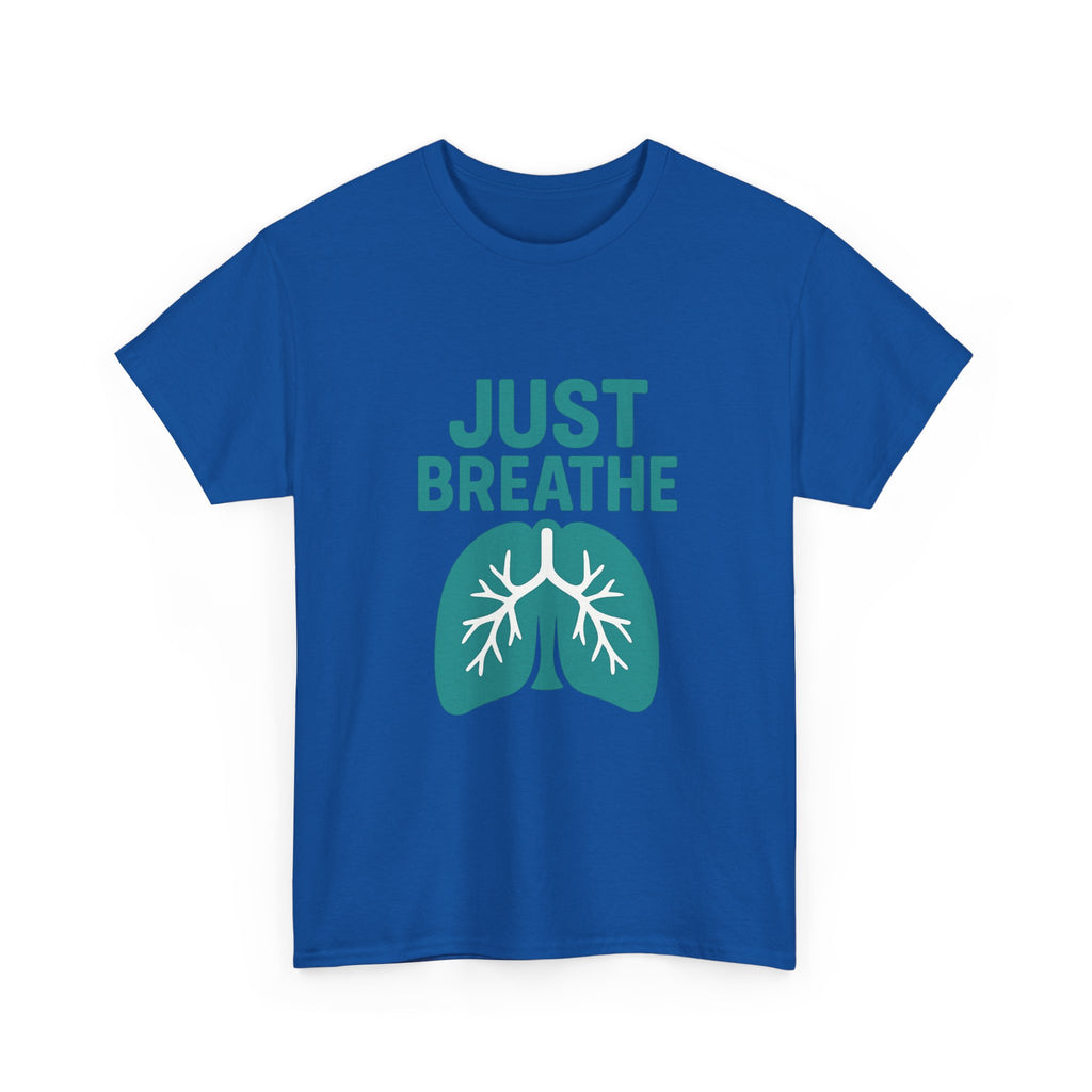 Respiratory Therapist Just Breathe RT T-Shirt | Unique Gift | Graphic Tee