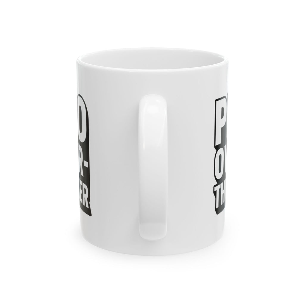 I Overthink Therefore I Am Caffeinated Coffee Mug | Funny Gift | Ceramic Mug