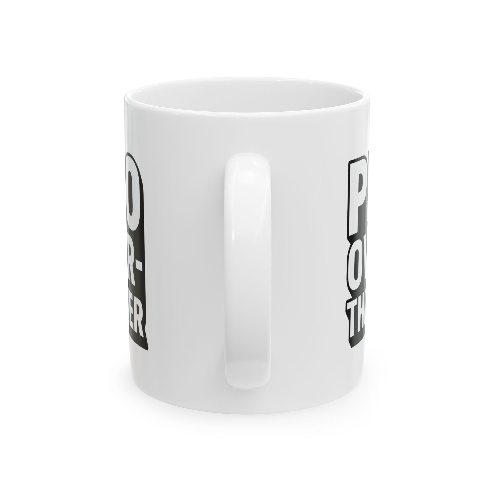 I Overthink Therefore I Am Caffeinated Coffee Mug | Funny Gift | Ceramic Mug