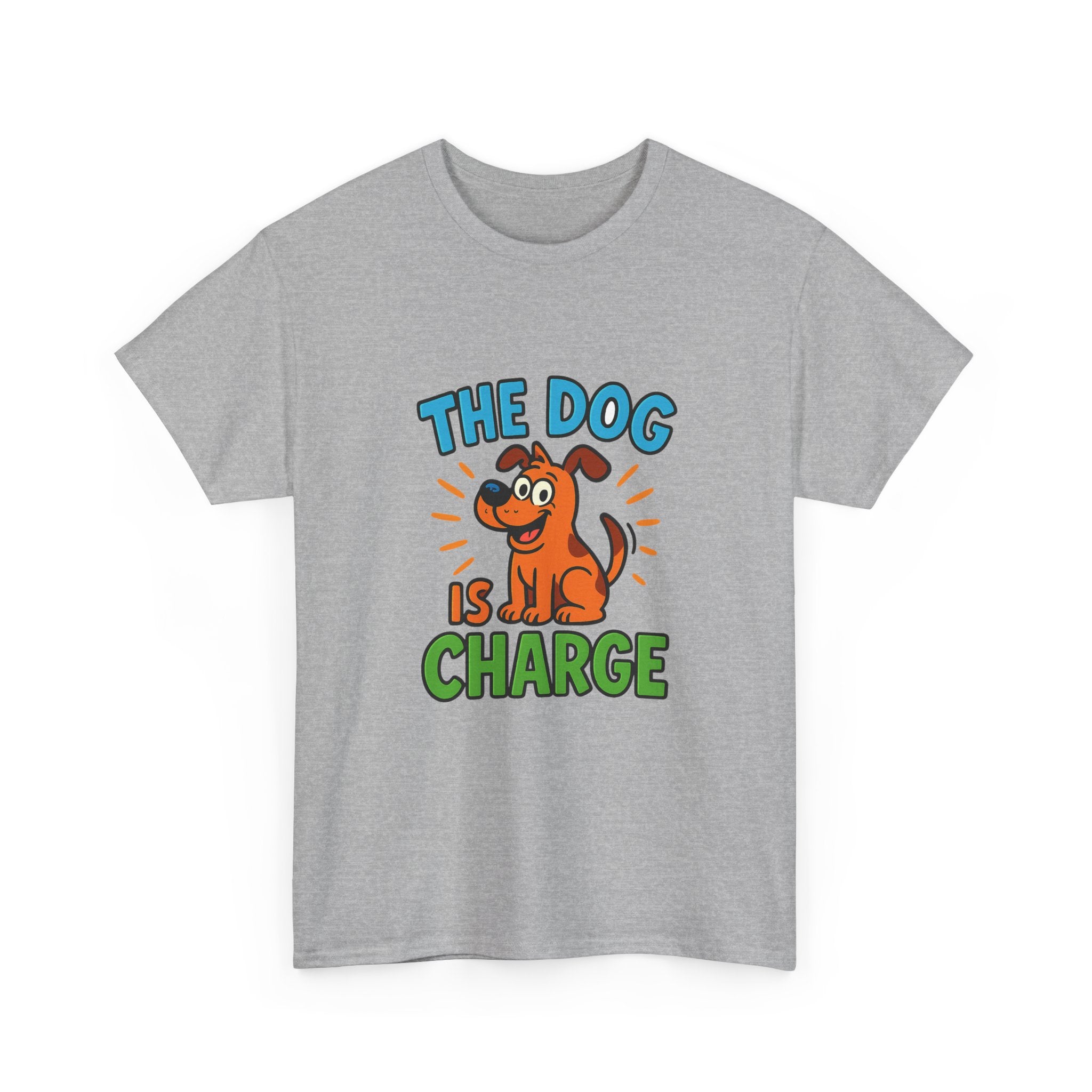 Boss Is The Dog T-Shirt | Funny Pet Humor | Graphic Tee