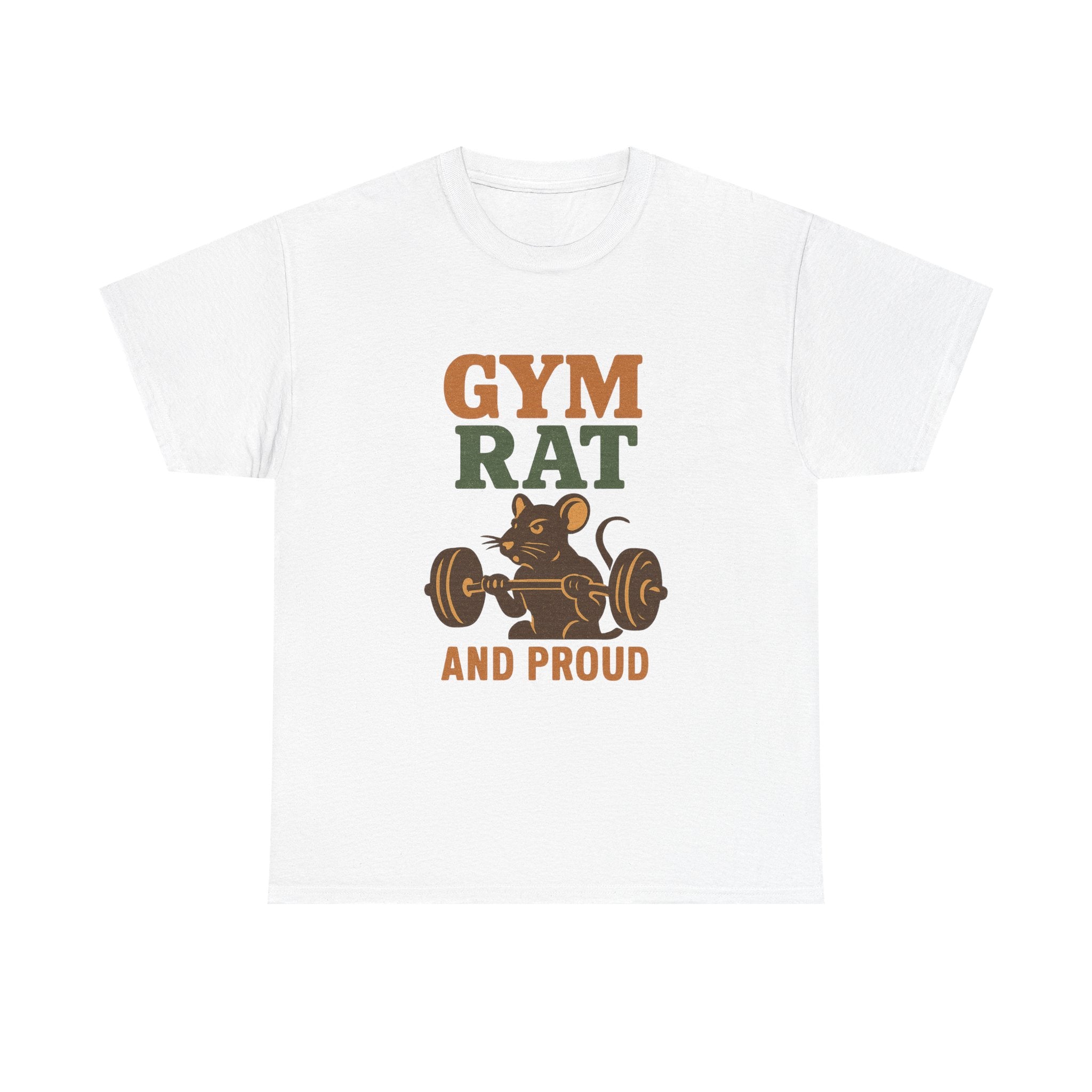 Living That Gym Rat Life T-Shirt | Gym Lover Gift | Graphic Tee