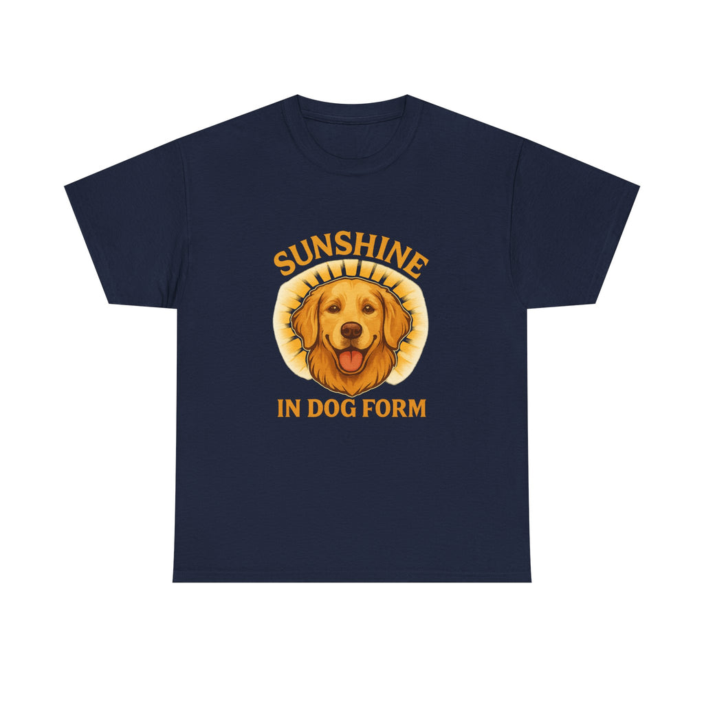 Golden Retriever Mom Sunshine In Dog Form T-Shirt | Dog Lover Gift | Graphic Tee