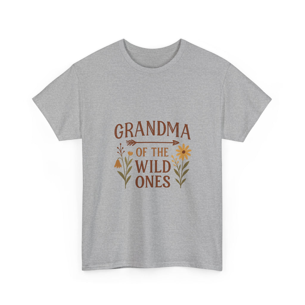 Grandma Of The Wild Ones Grandmother T-Shirt | Gift for Grandma | Graphic Tee