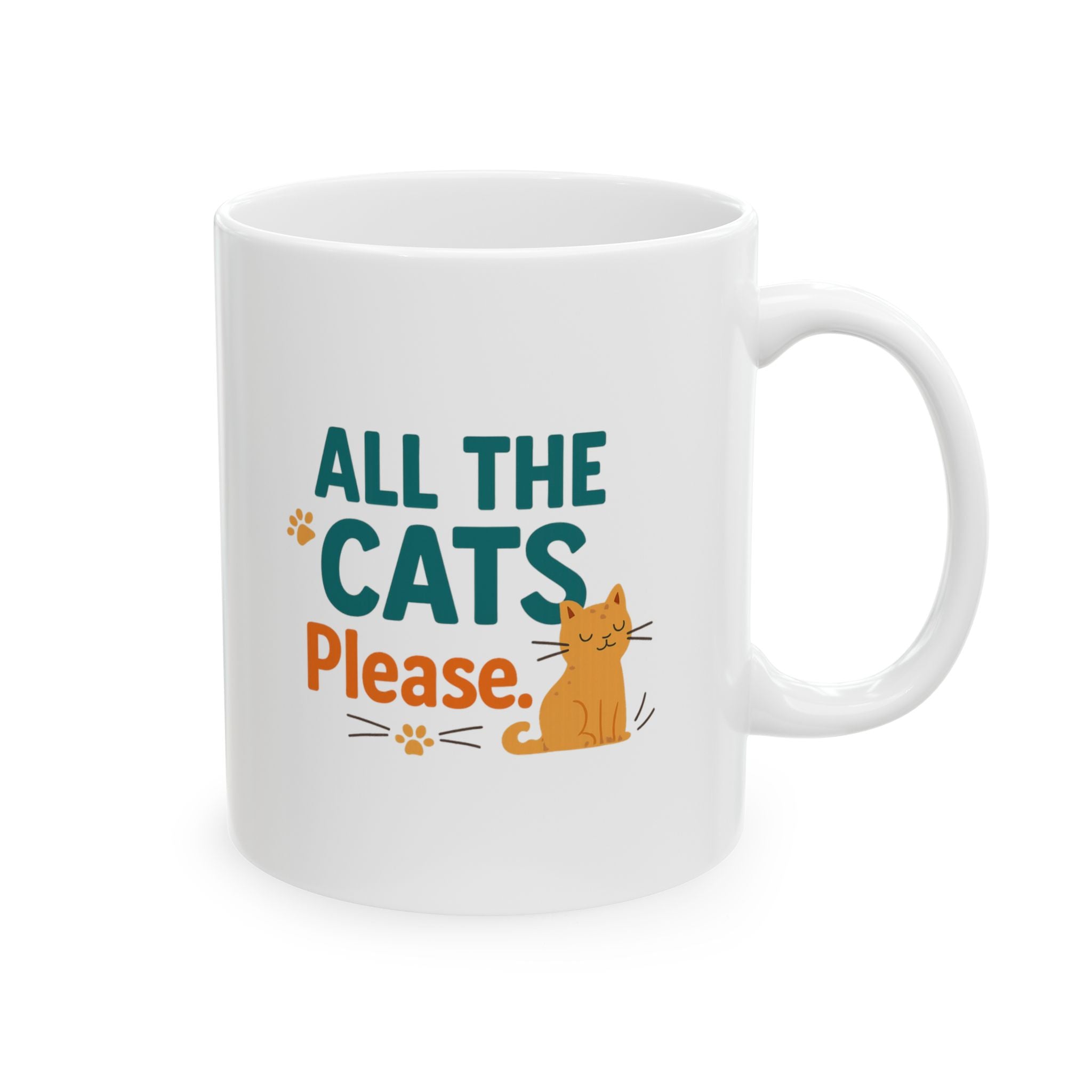 One Cat Was Never Enough Coffee Mug | Multiple Cat Mom Gift | Ceramic Mug