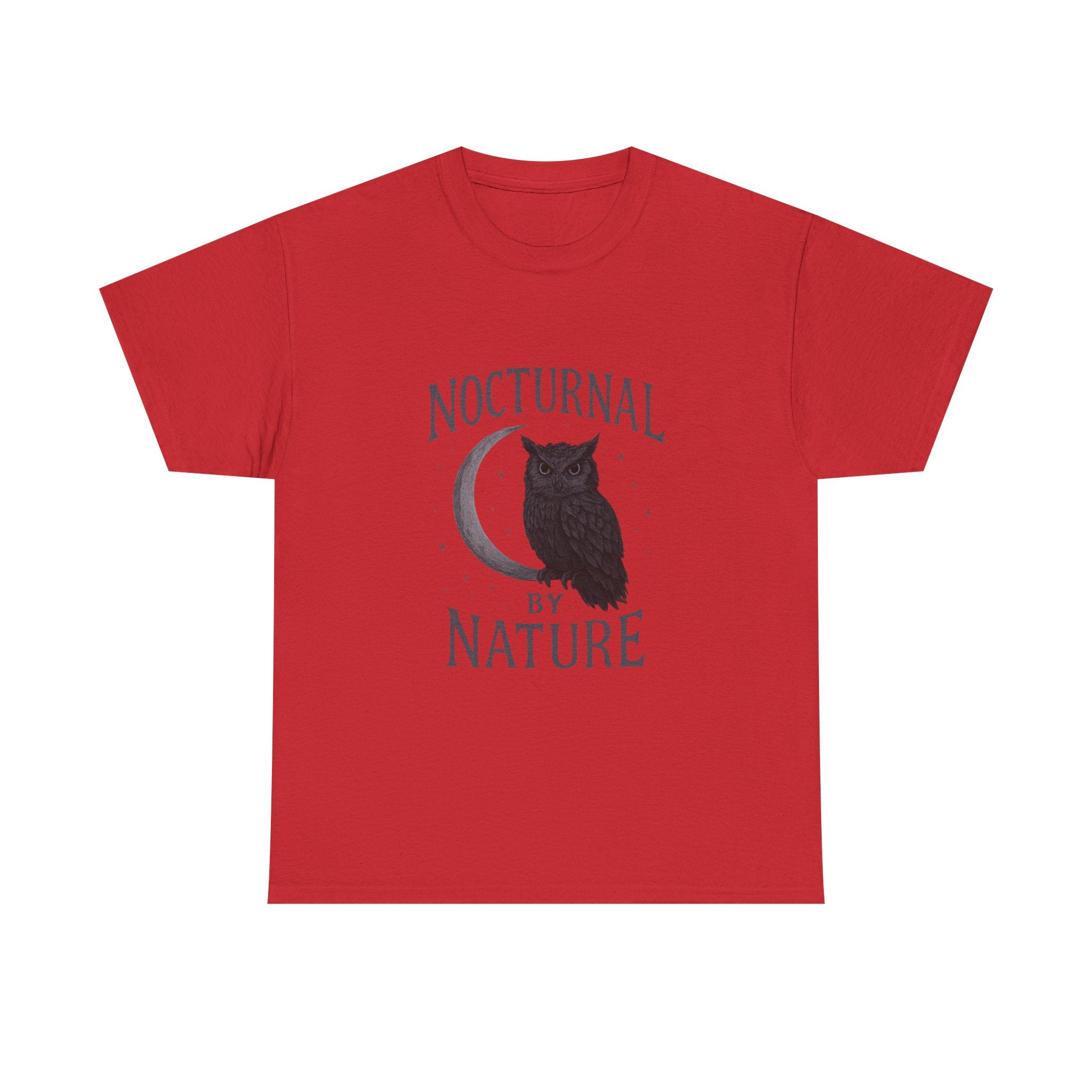 Nocturnal By Nature T-Shirt | Unique Gift | Graphic Tee
