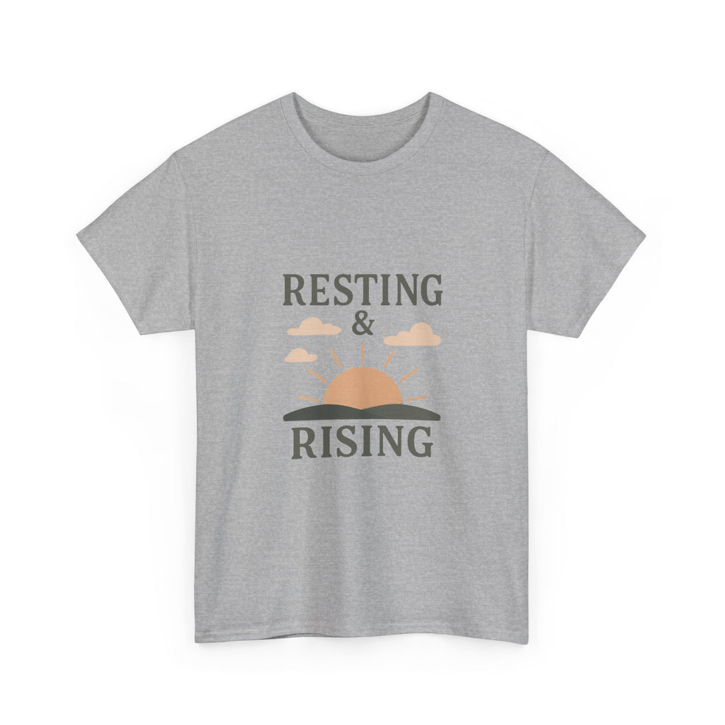 Burnout Survivor Resting And Rising T-Shirt | Unique Gift | Graphic Tee
