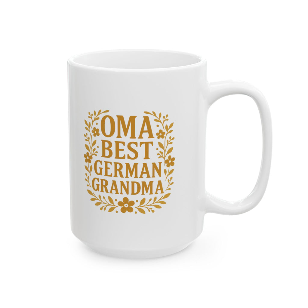 Oma Best German Grandma Coffee Mug | Gift for Grandma | Ceramic Mug