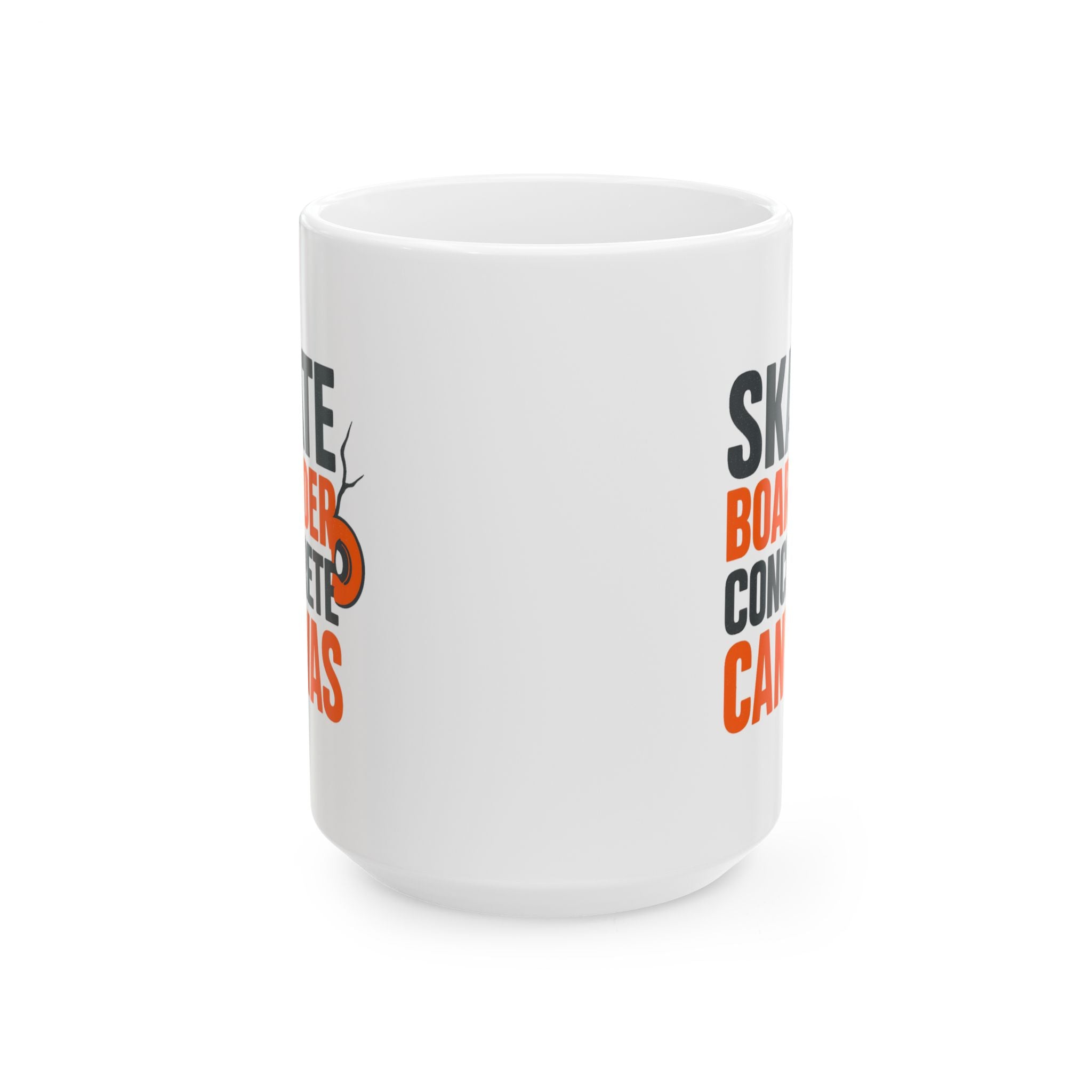 Skateboarder Concrete Is My Canvas Coffee Mug | Unique Gift | Ceramic Mug