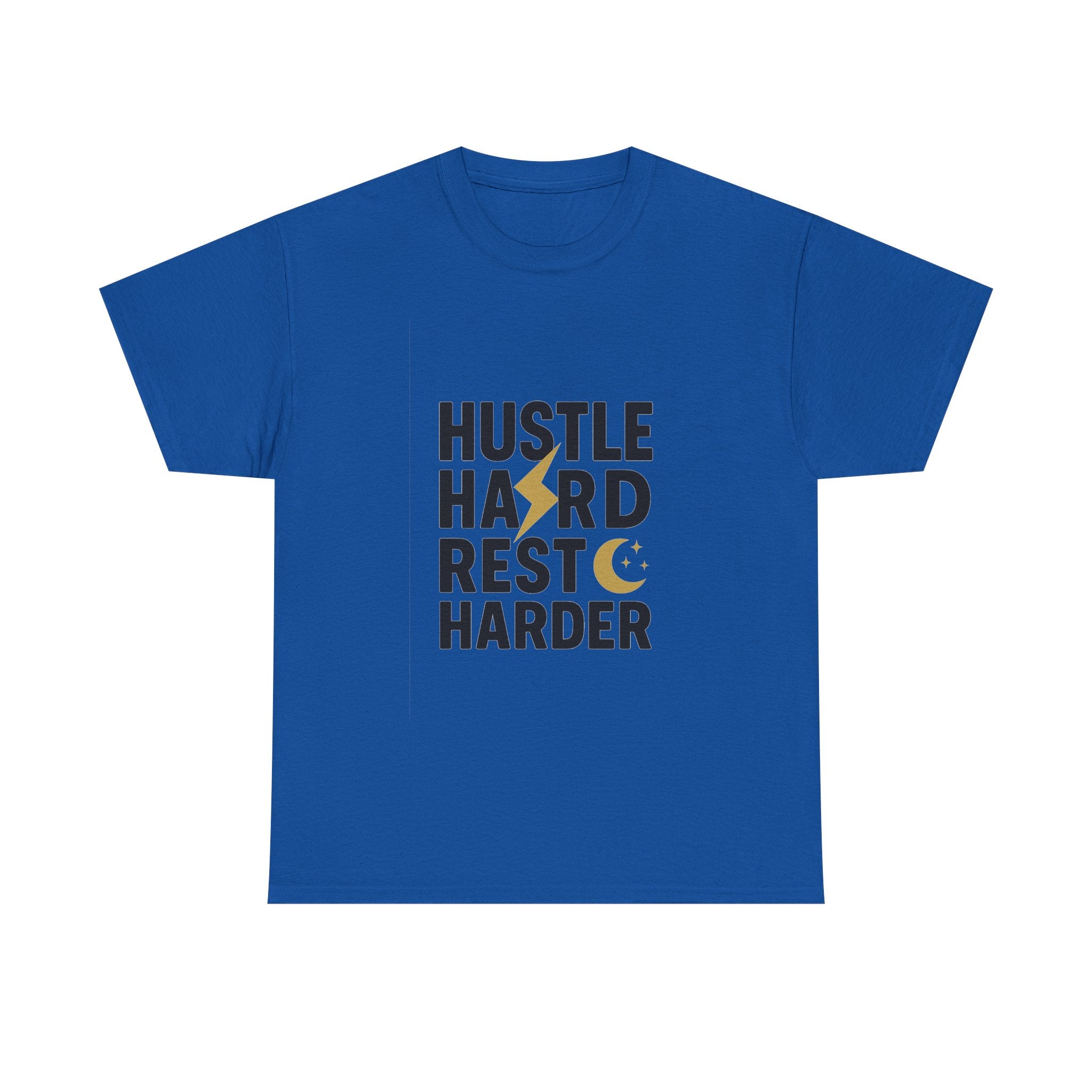 Hustle Hard Rest Harder T-Shirt | Unique Gift | Graphic Tee