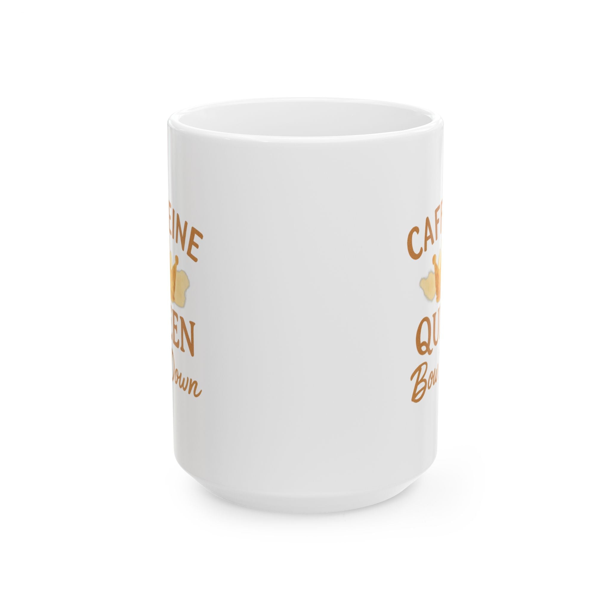 Born To Be Caffeine Queen Coffee Mug | Coffee Lover Gift | Ceramic Mug