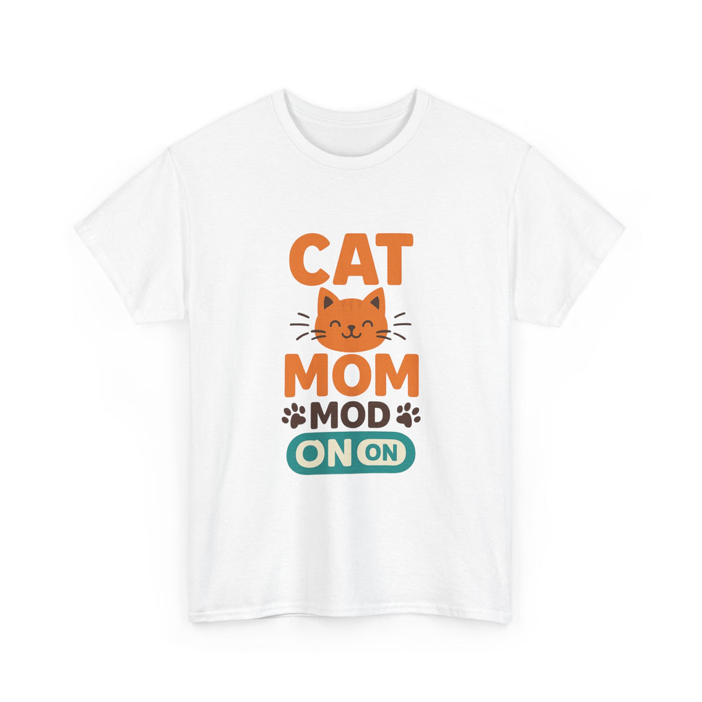 Cat Hair Is My Glitter T-Shirt | Cat Mom Humor | Graphic Tee