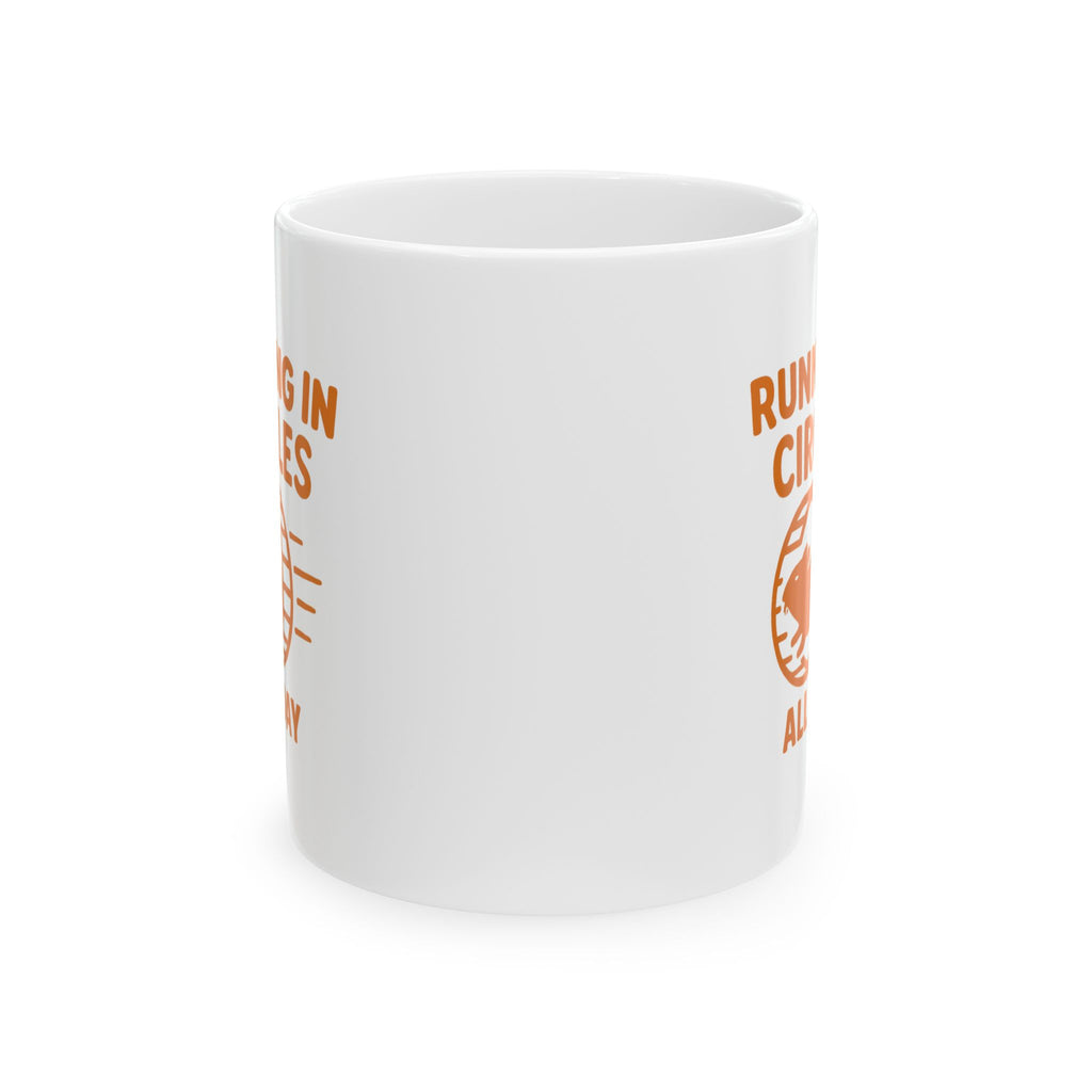 Hamster Mom Running In Circles All Day Coffee Mug | Gift for Mom | Ceramic Mug