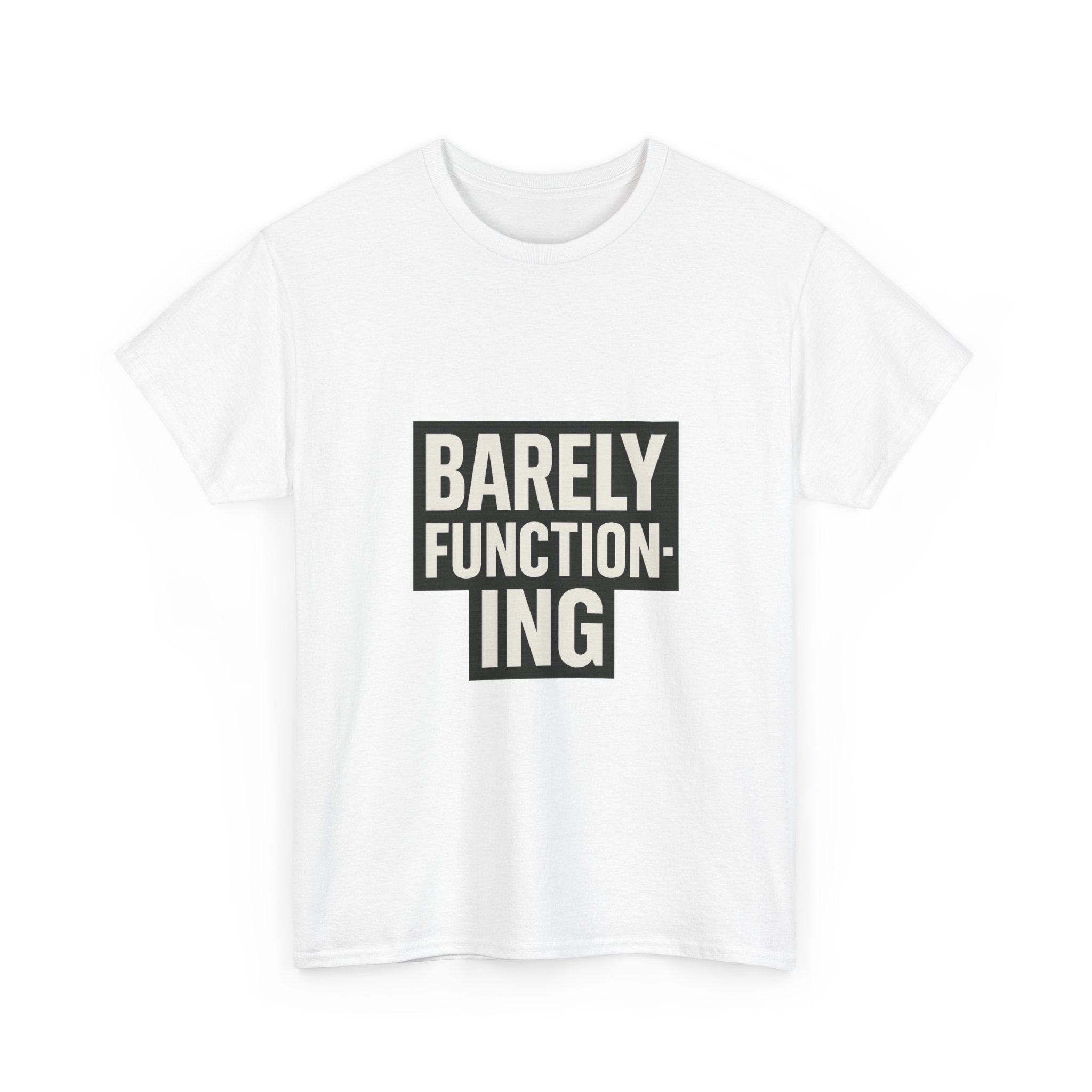 System Status Barely Online Send Coffee T-Shirt | Funny Gift | Graphic Tee