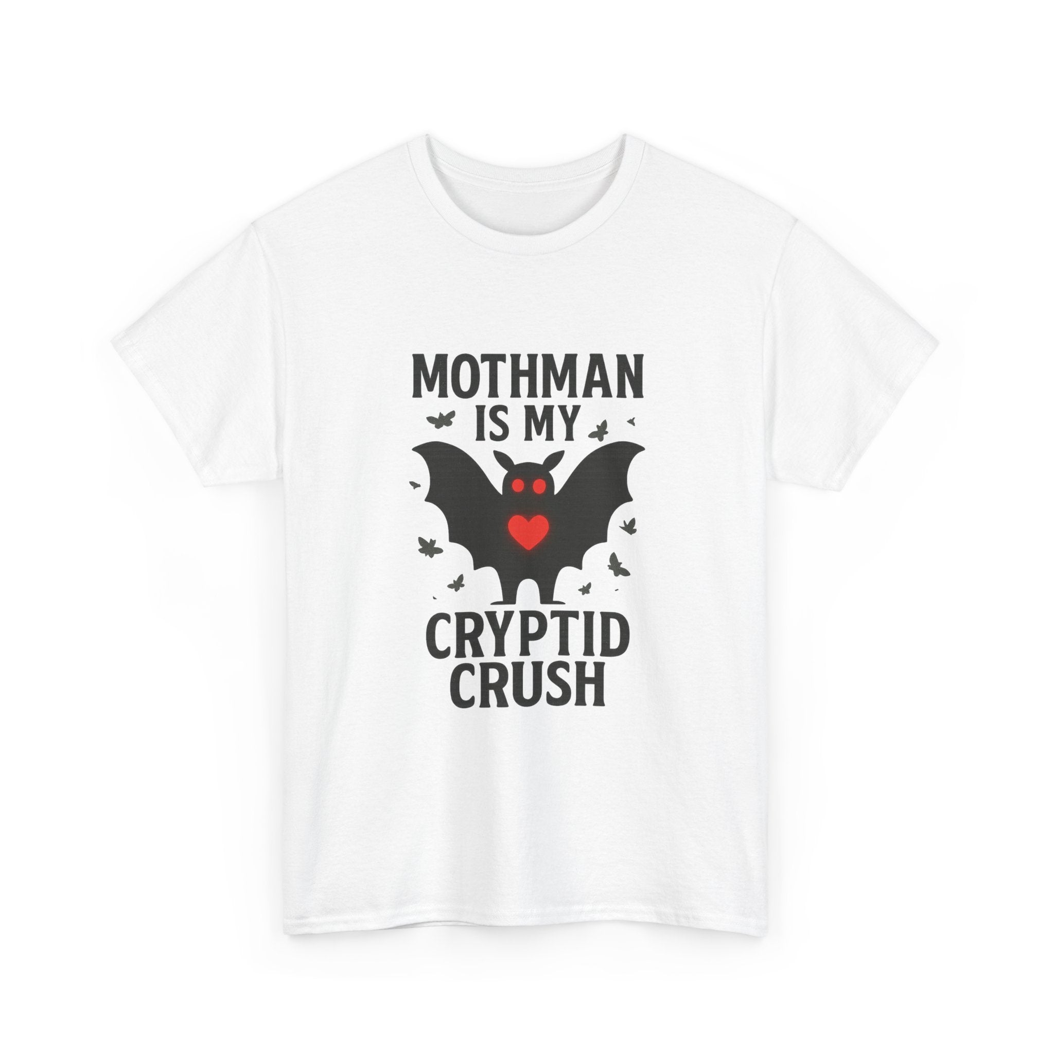 Mothman Is My Cryptid Crush T-Shirt | Unique Gift | Graphic Tee