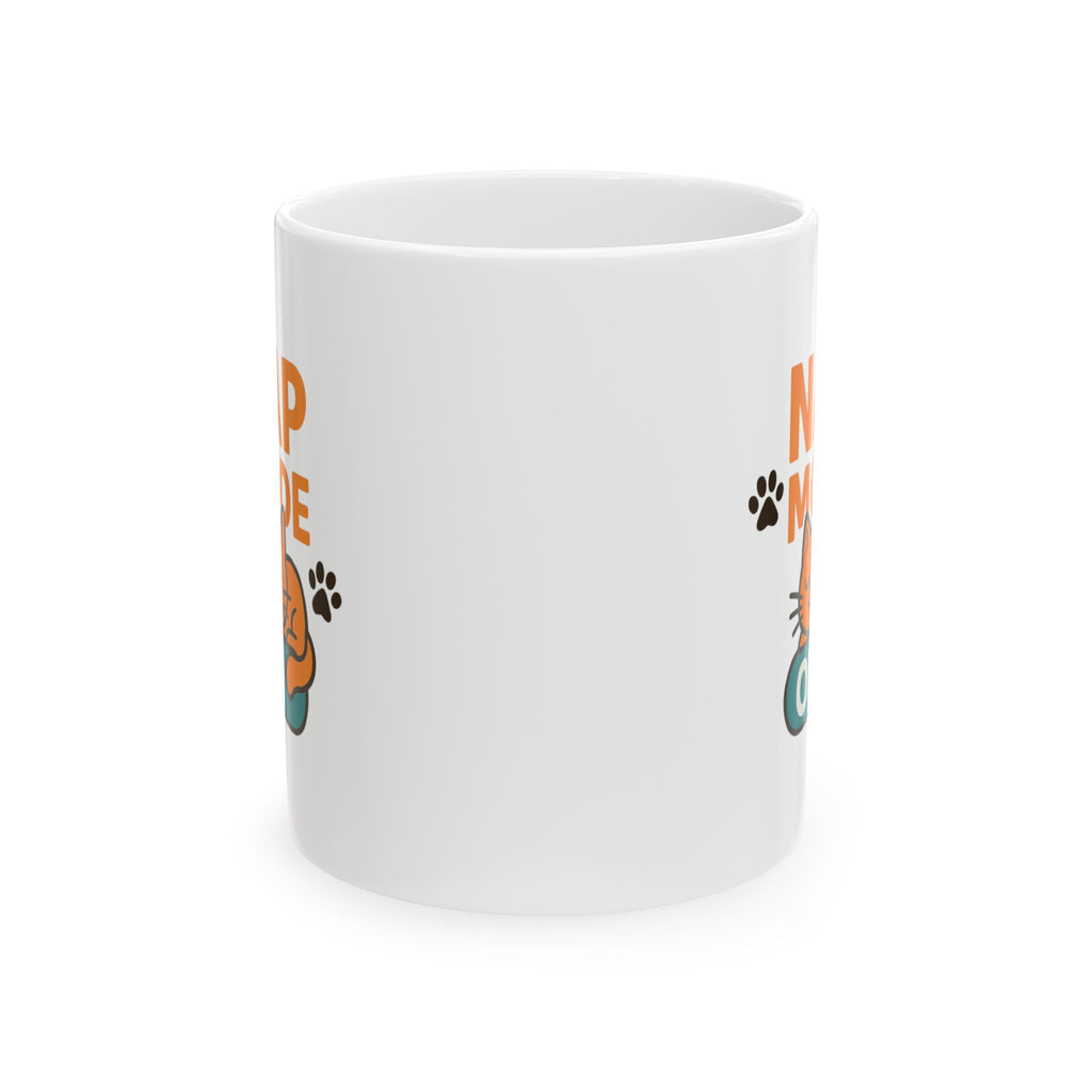 Currently Unavailable Cat Is Napping Coffee Mug | Funny Pet Humor | Ceramic Mug
