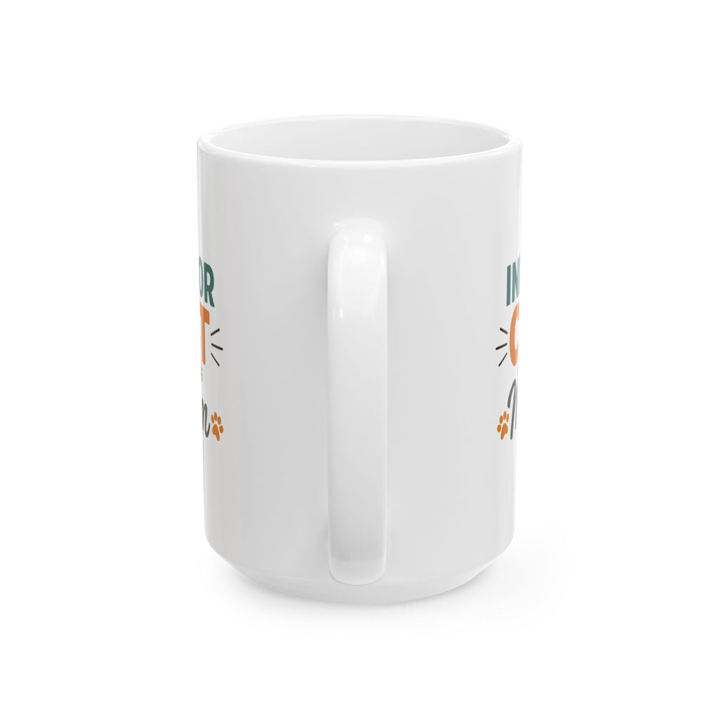 Indoor Cats Are The Best Cats Coffee Mug | Cat Lover Appreciation | Ceramic Mug