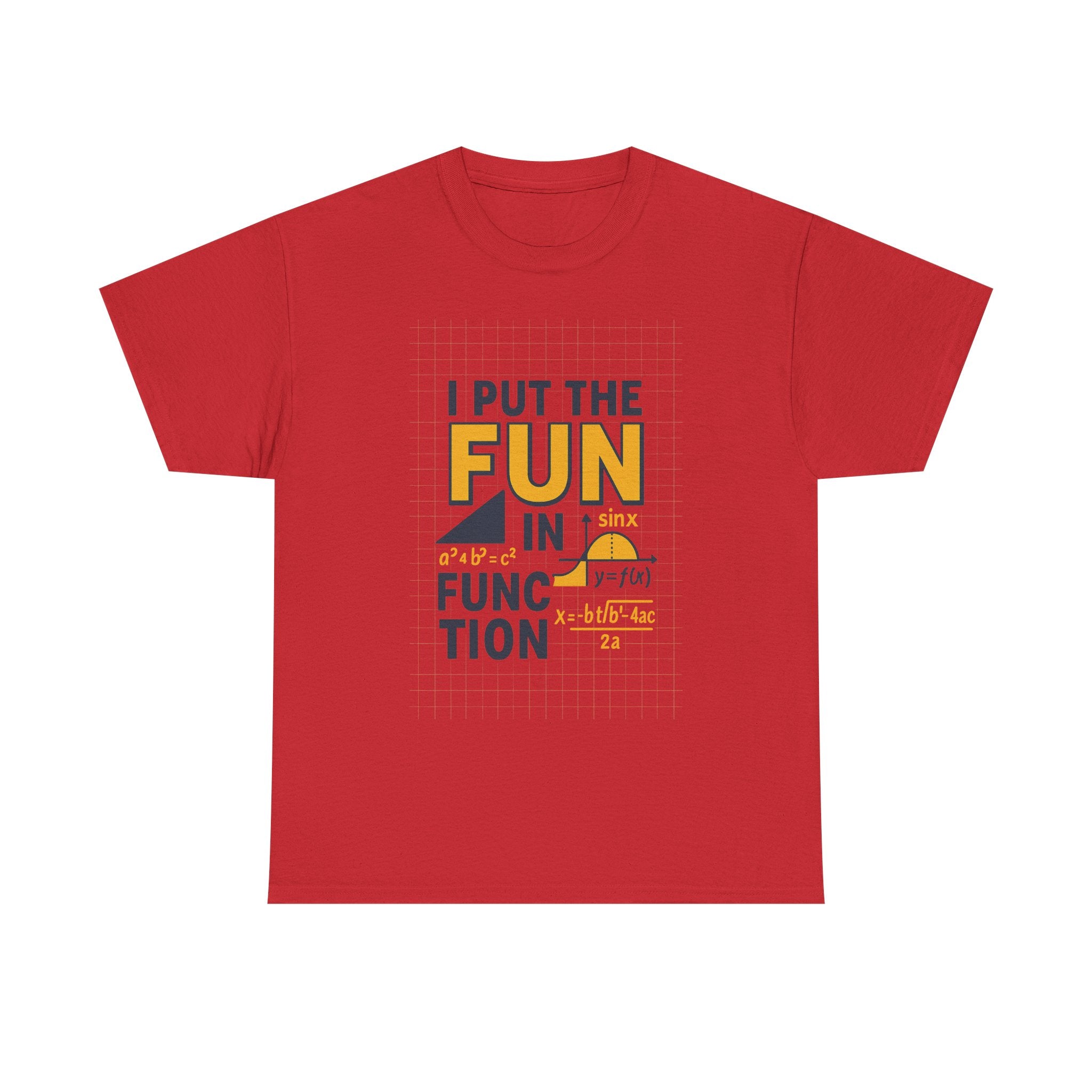 Math Teacher I Put The Fun In Function T-Shirt