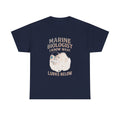 Marine Biologist I Know What Lurks Below T-Shirt | Unique Gift | Graphic Tee