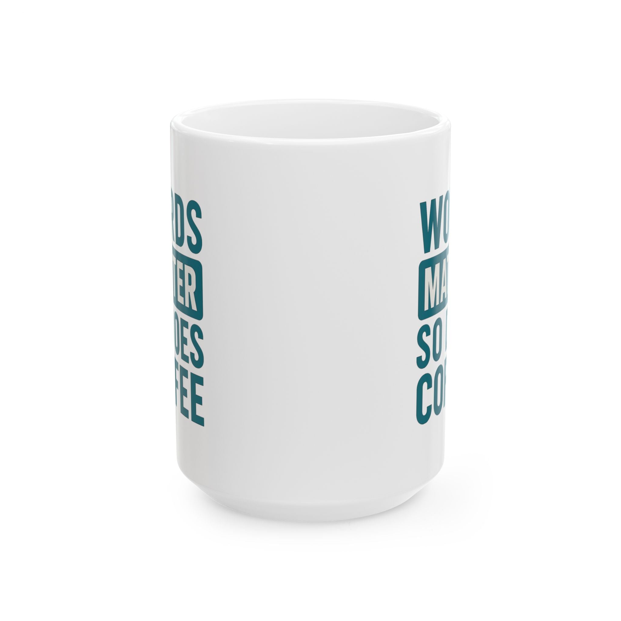 Speech Therapist Words Matter So Does Coffee Coffee Mug | Coffee Lover Gift | Ceramic Mug