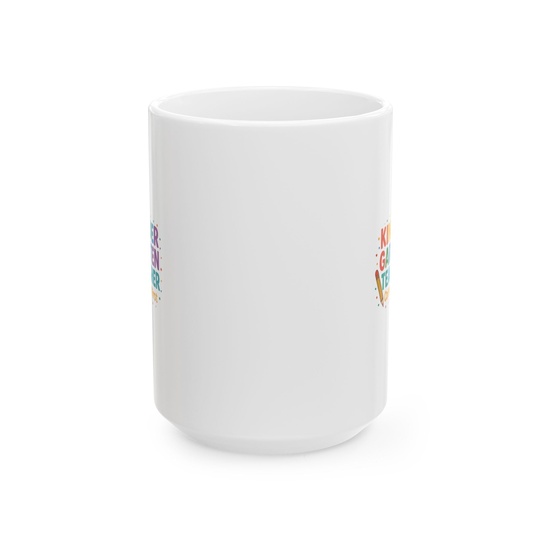 Kindergarten Teacher Coffee Before Crayons Ceramic Mug
