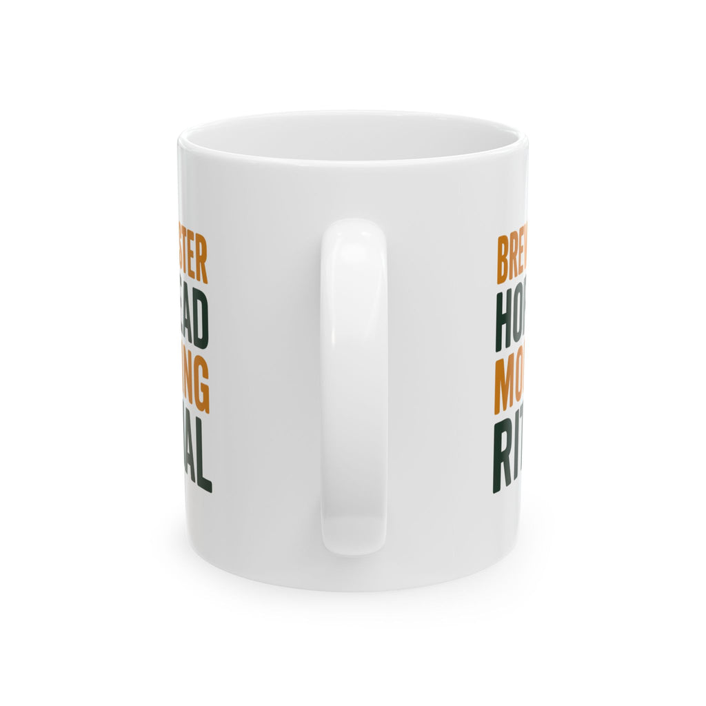 Brewmaster Hophead Morning Ritual Coffee Mug | Unique Gift | Ceramic Mug