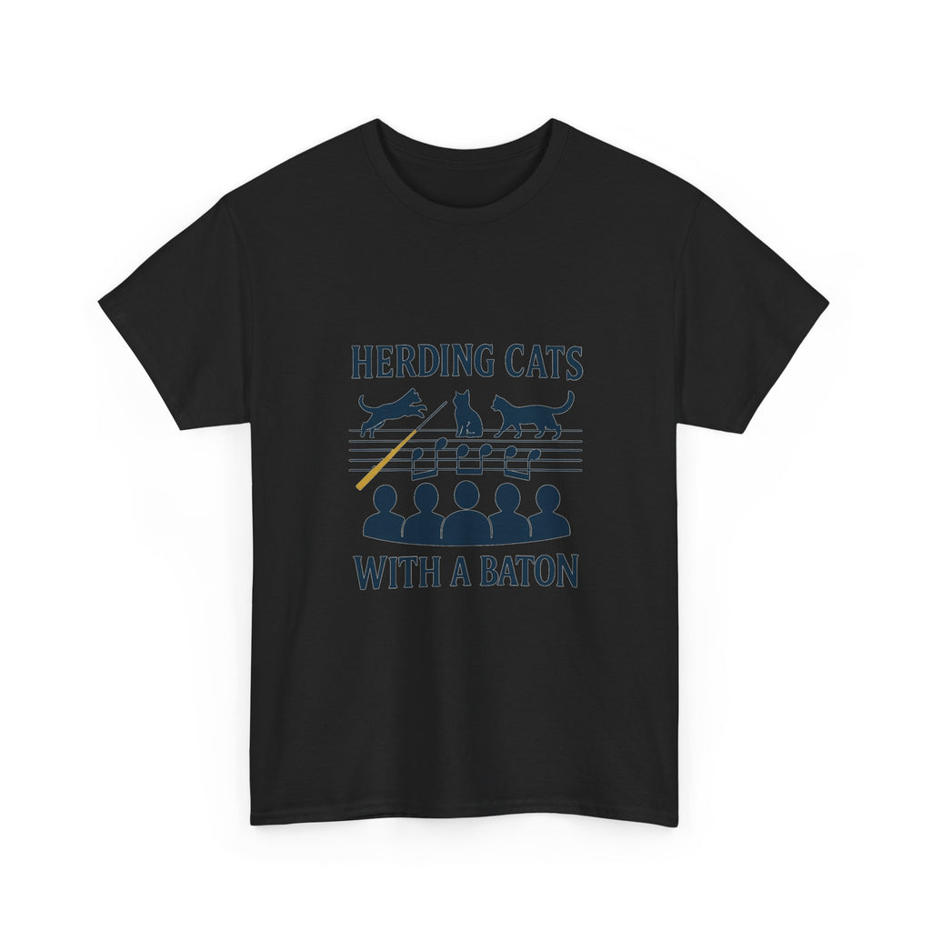 Choir Director Herding Cats With A Baton T-Shirt